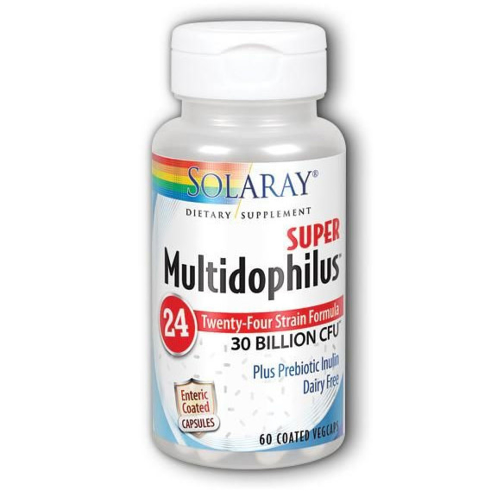 Solaray Super Multidophilus 24 Strain 30 Billion (60vcaps) Solaray