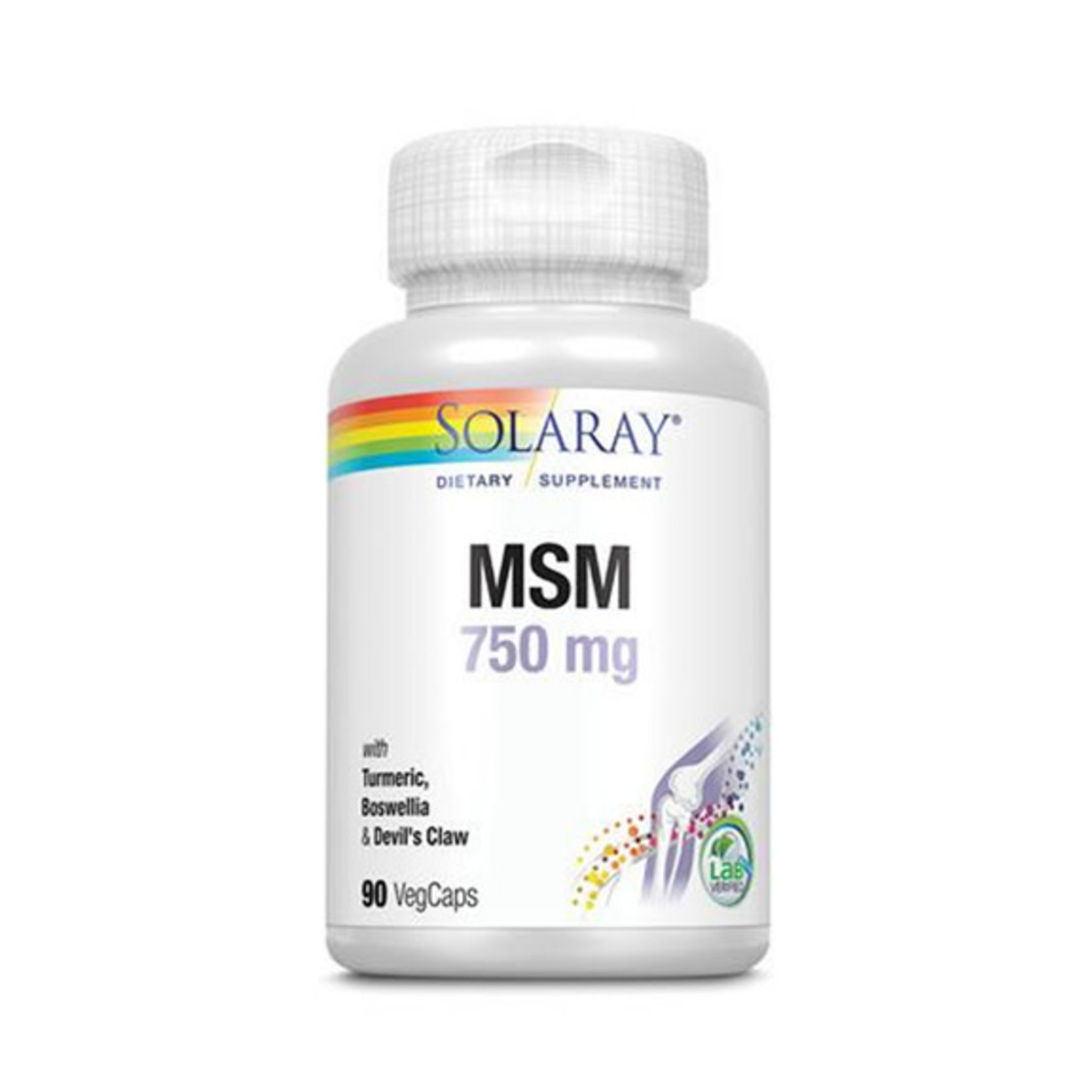 Solaray MSM 750mg (90caps) Solaray