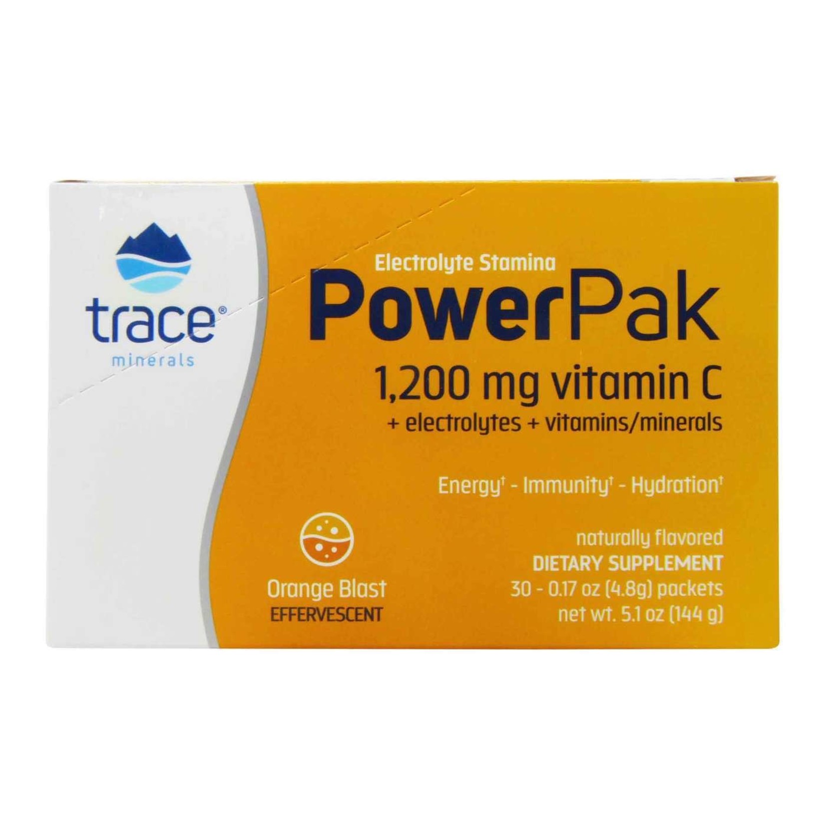 Trace Minerals PowerPak Orange Blast (30pkts) Trace Minerals