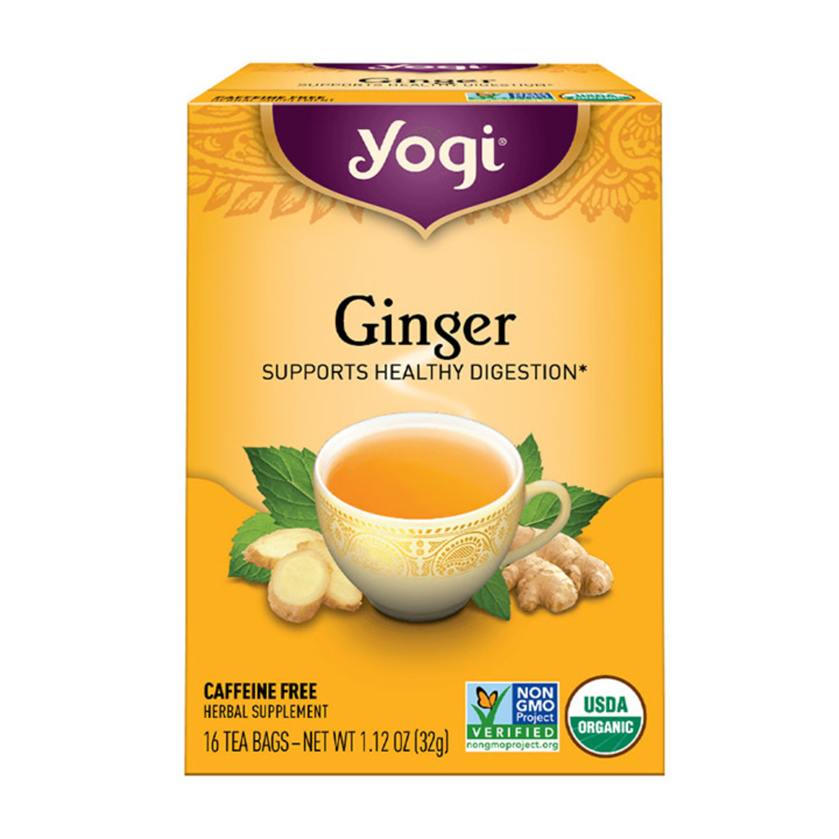 Yogi Ginger Tea (16tbags) Yogi