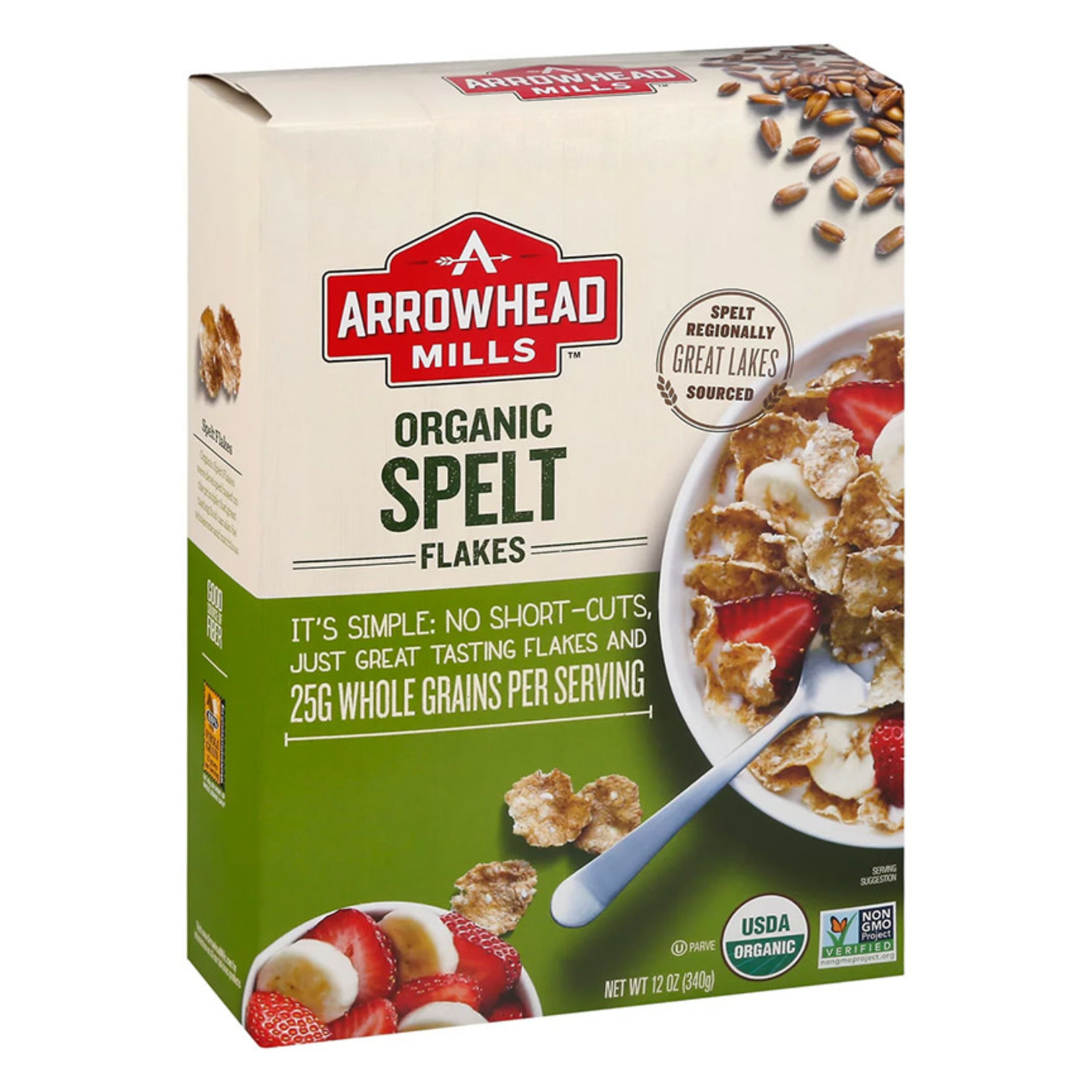 Arrowhead Mills Organic Spelt Flakes (12oz) Arrowhead Mills