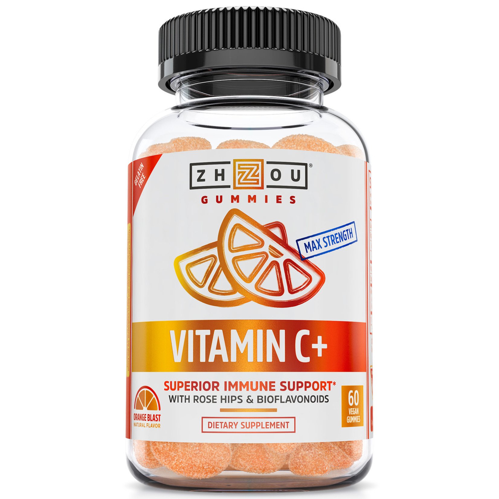 Zhou Nutrition Vitamin C+ (60vgummies) Zhou Nutrition