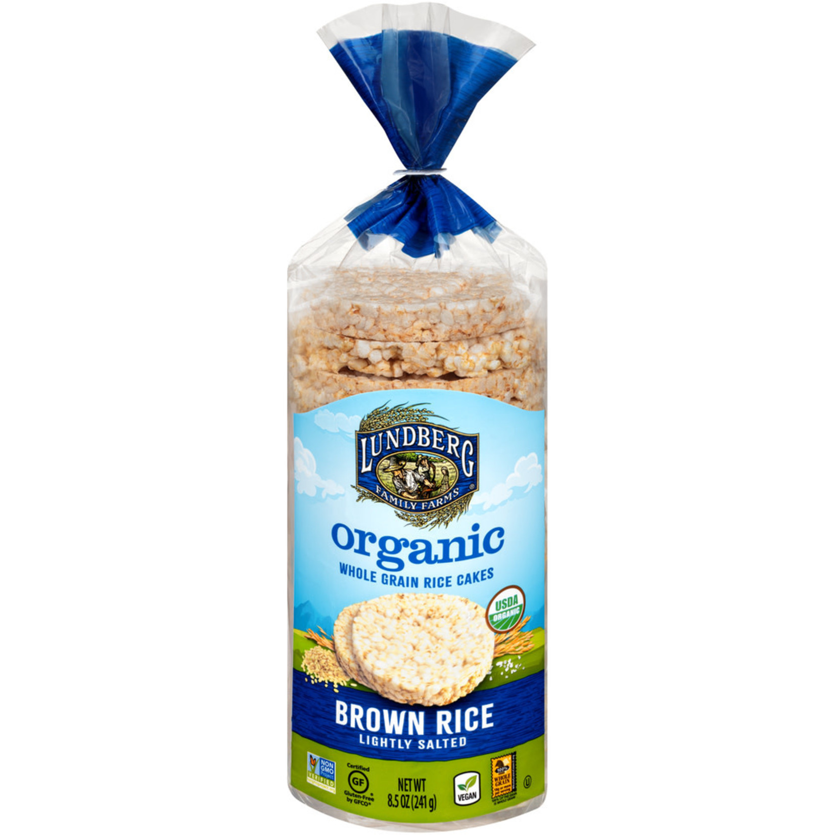 Lundberg Organic Whole Grain Rice Cakes (8.5oz) Lundberg Nature's