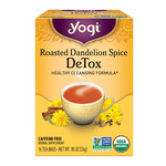 Yogi Roasted Dandelion Spice Detox  (16tabgs) Yogi