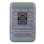 One With Nature Volcanic Mud Soap (7oz) One With Nature