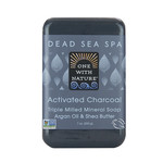 One With Nature Charcoal Dead Sea Spa Soap (7oz) One With Nature