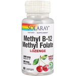 Solaray Methyl B-12 & Methyl Folate (60chew) Solaray