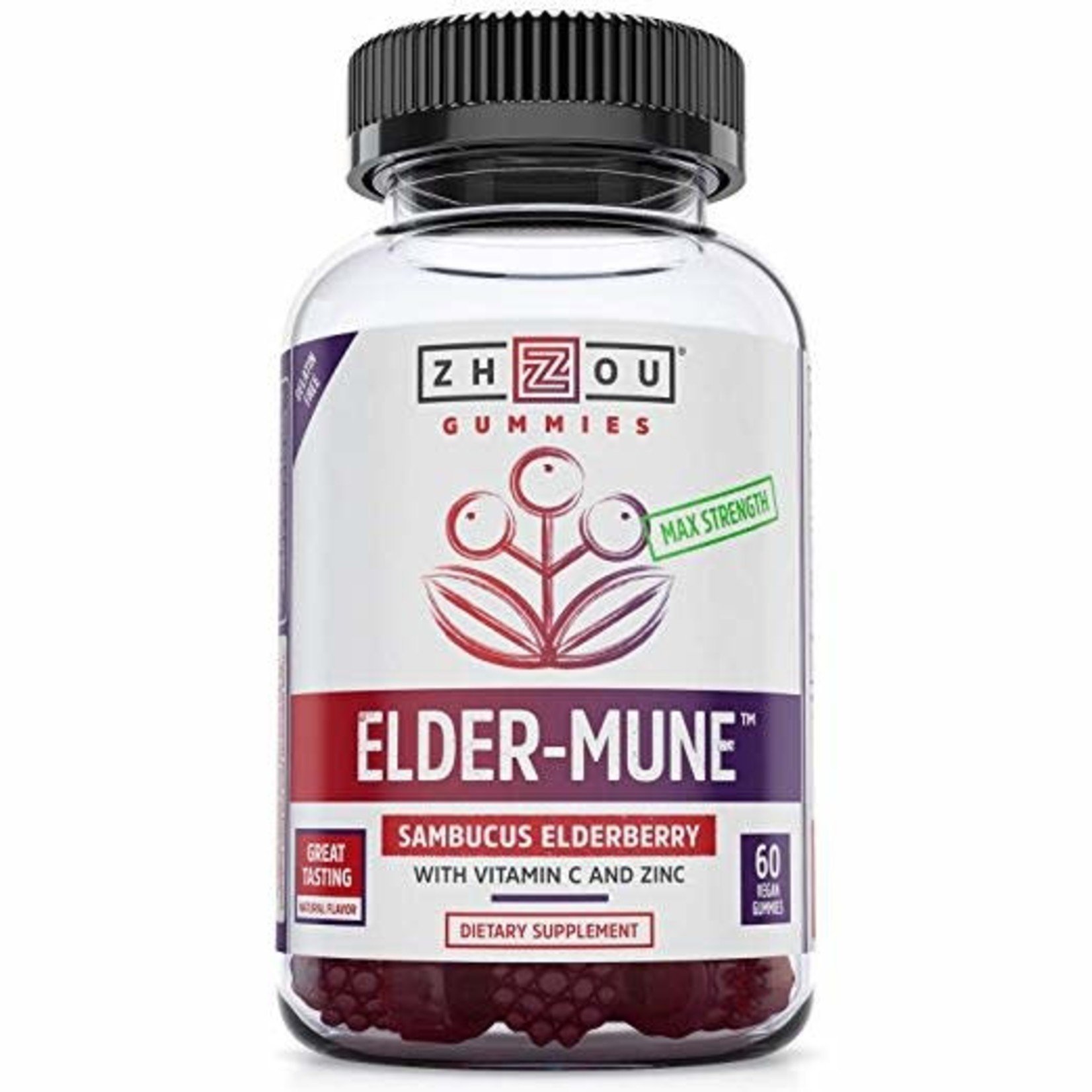 Zhou Nutrition Elder-Mune Gummies (60vgummies) Zhou Nutrition