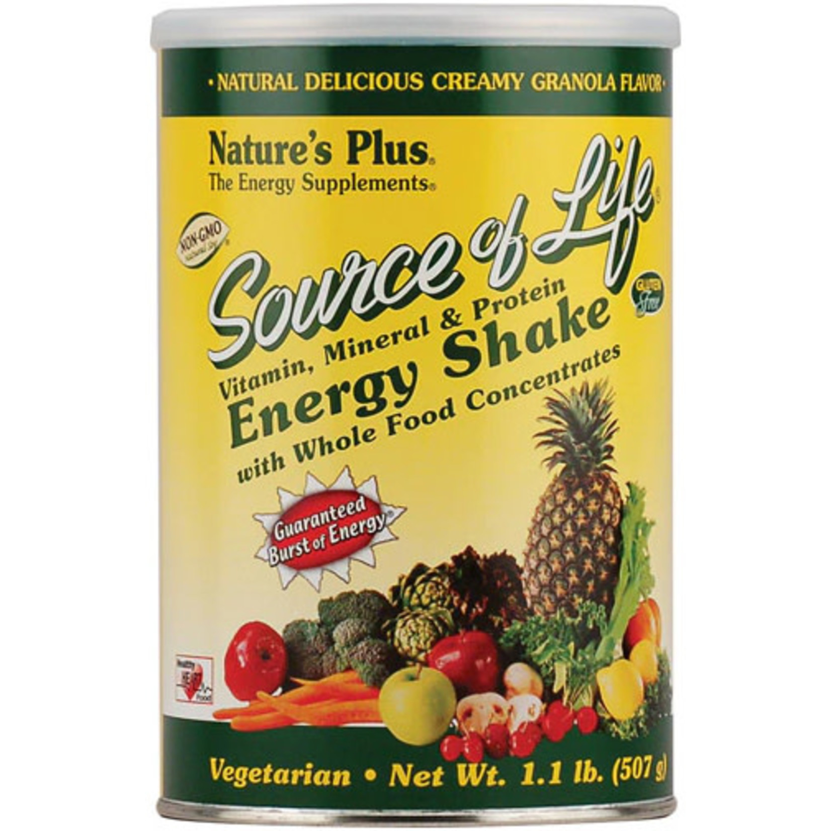 NaturesPlus Source Of Life Energy Shake (1.1lbs) NaturesPlus