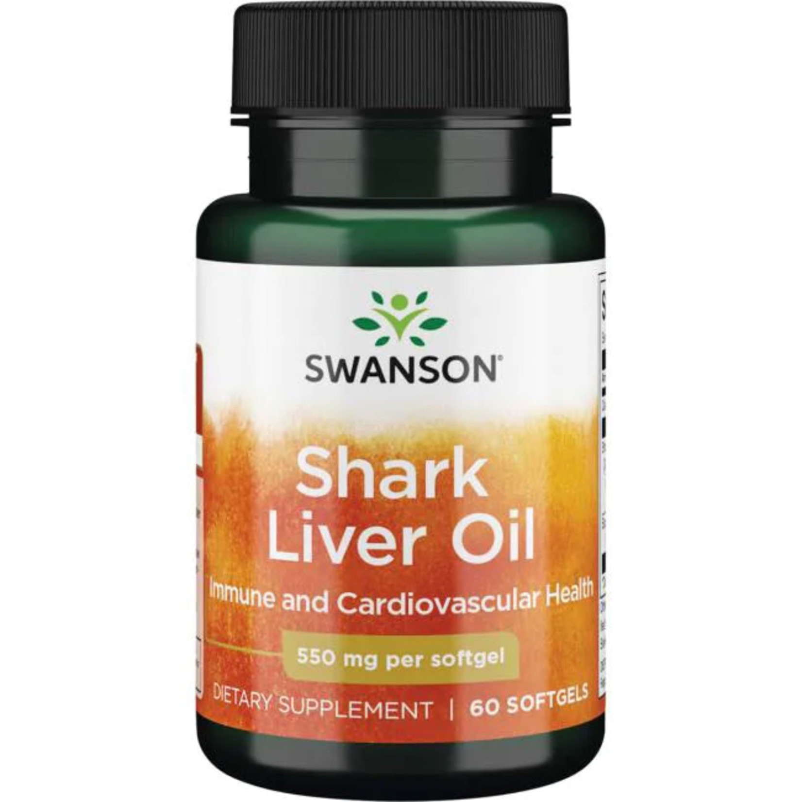 Swanson Shark Liver Oil (60sgels) Swanson