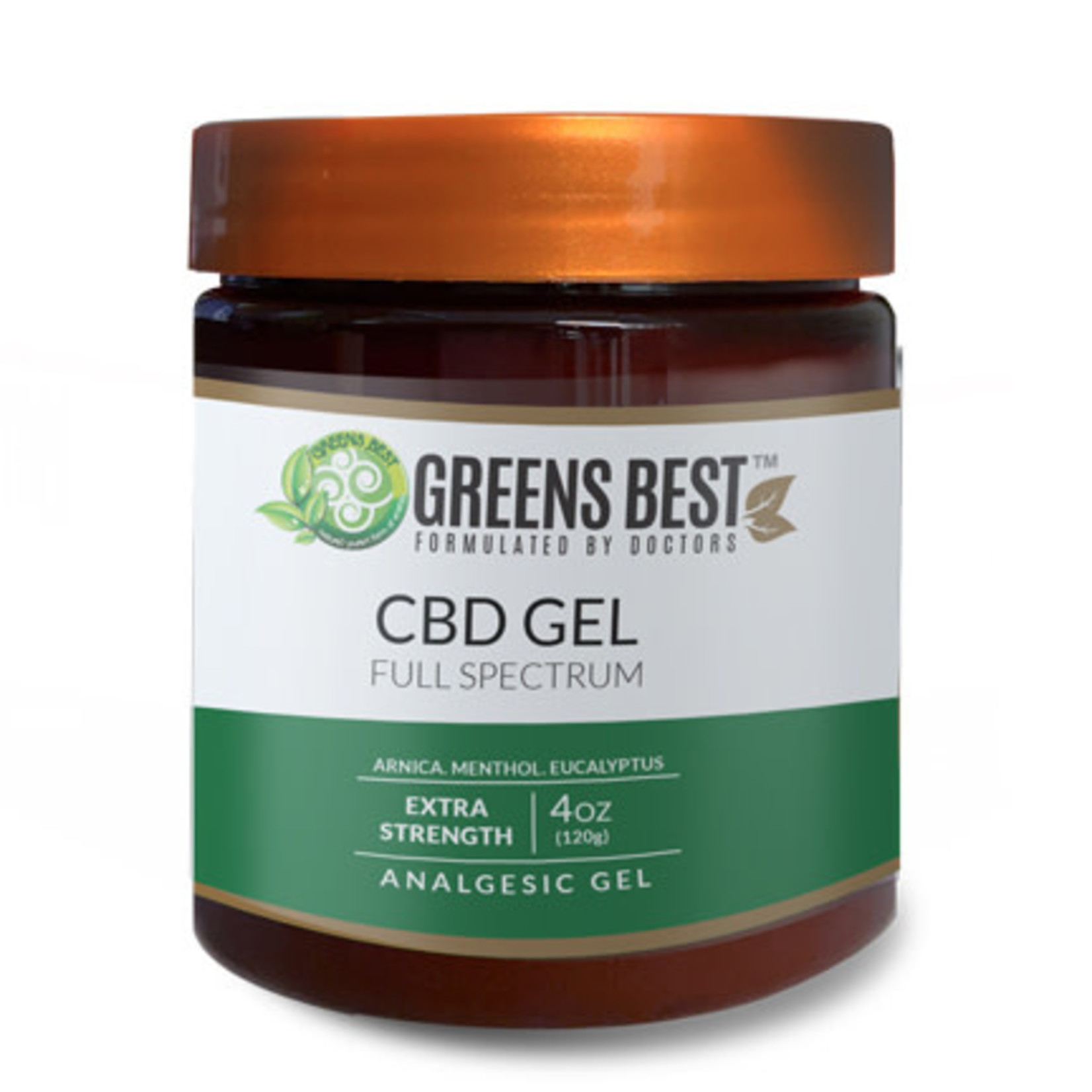 Green's Best CBD Gel Full Spectrum Extra Strength (4oz) Evolv
