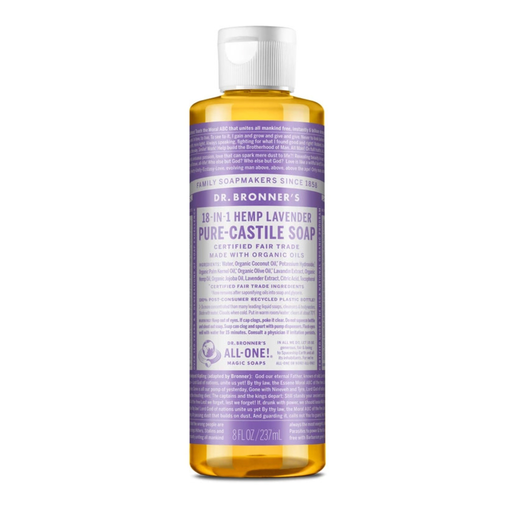 Dr. Bronner's Liquid Castile Soap Lavender Dr. Bronner's