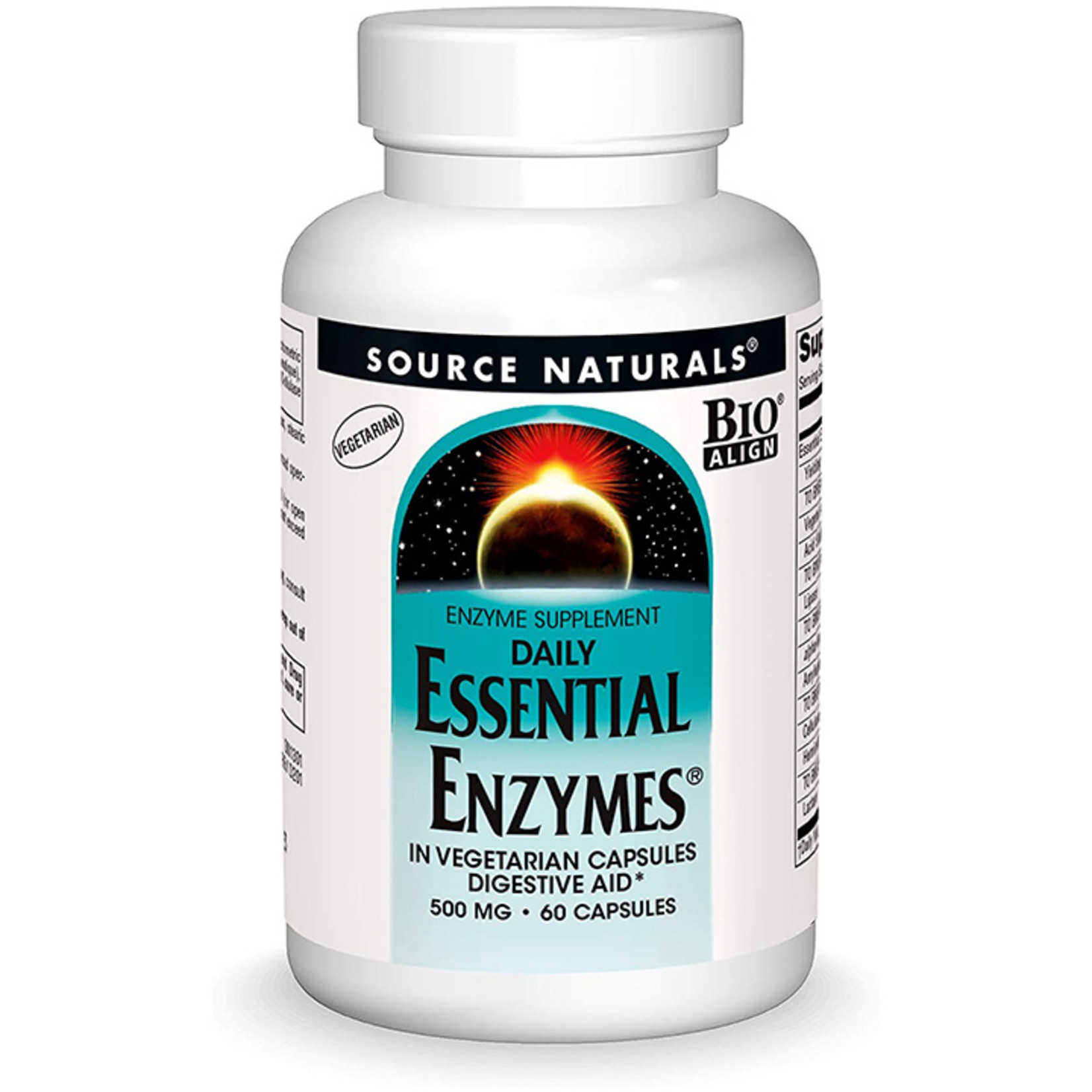 Source Naturals Essential Enzymes 500mg Source Naturals