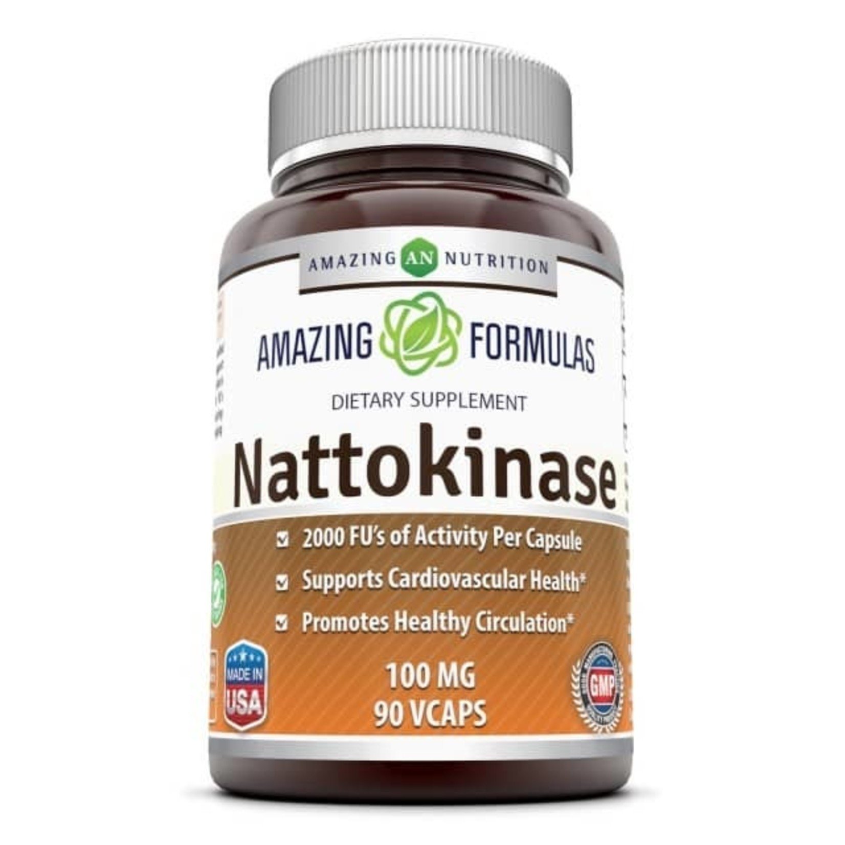 Amazing Nutrition Nattokinase 100mg (90vcaps) Amazing Nutrition