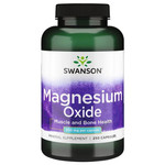 Swanson Magnesium Oxide 200mg (250caps) Swanson