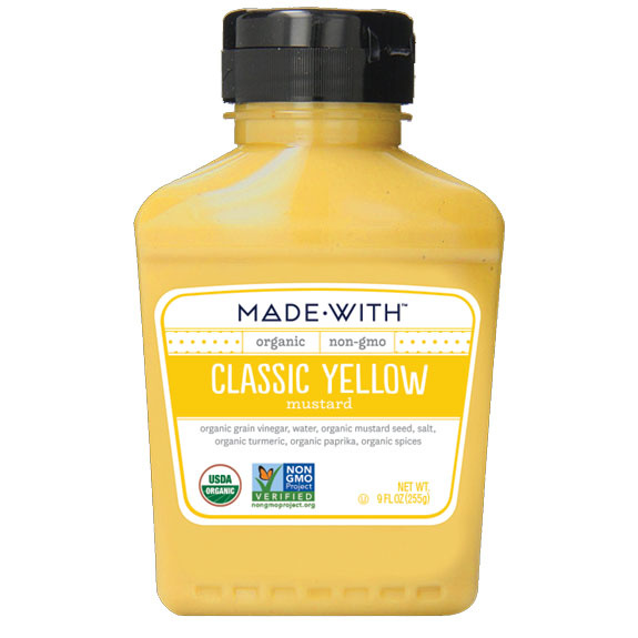 Organic Yellow Mustard (9oz) Made With Nature's Discount
