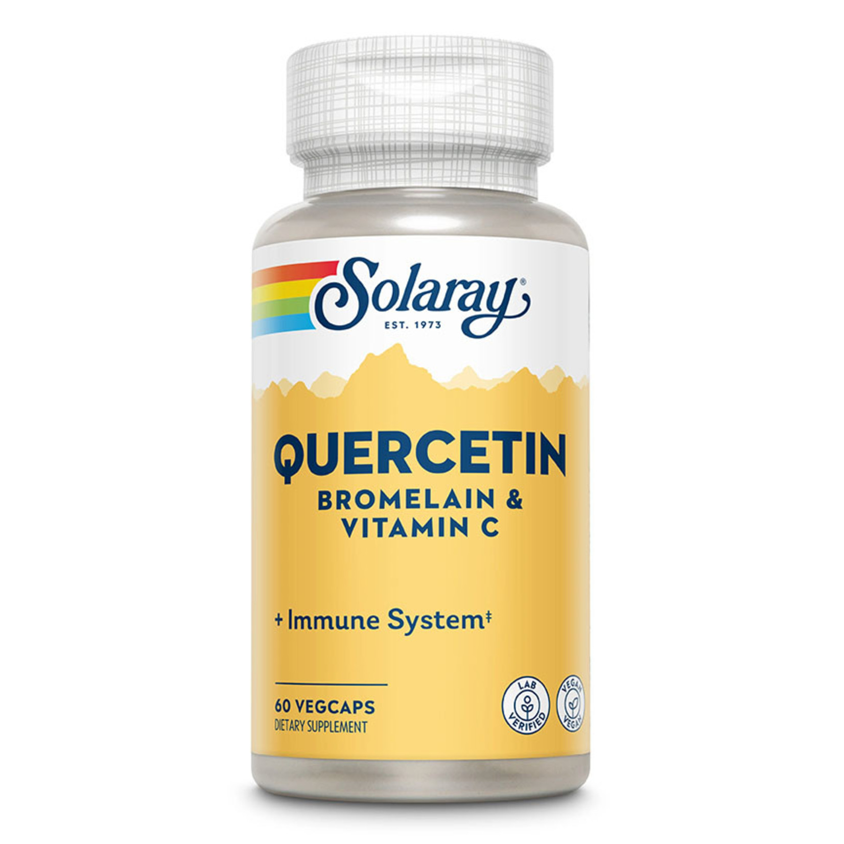 Solaray Quercetin Bromelain & Vit C (60vcaps) Solaray