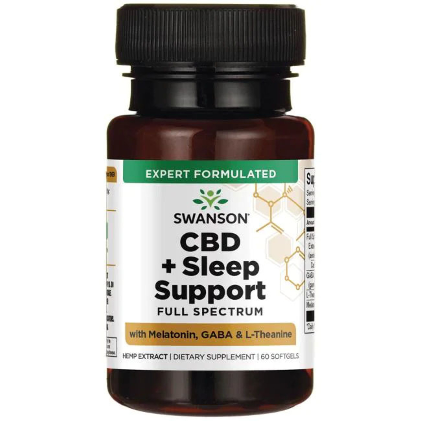 Swanson CBD + Sleep Support (60sgels) Swanson