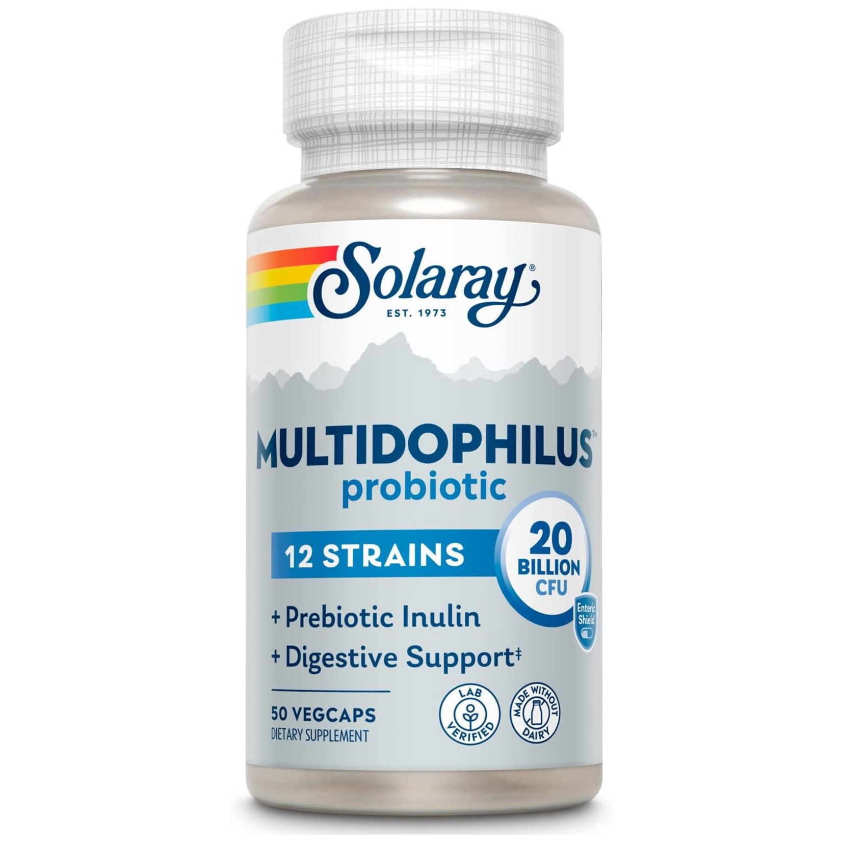 Solaray Multidophilus-12 20Billion (50vcaps) Solaray