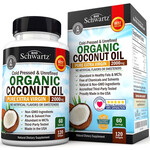 BioSchwartz Organic Coconut Oil (120sgels) BioSchwartz