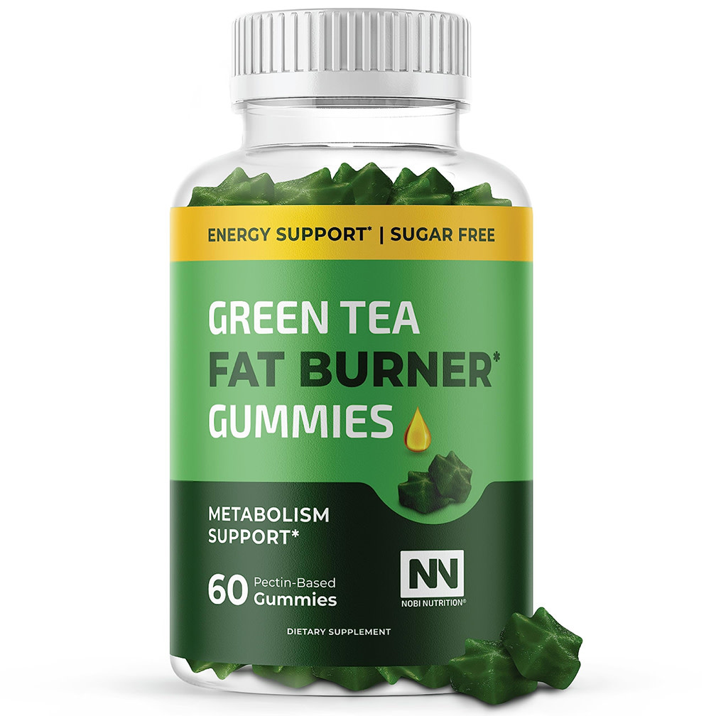 Green Tea Fat Burner Gummies (60gummies) Nobi Nature's Discount