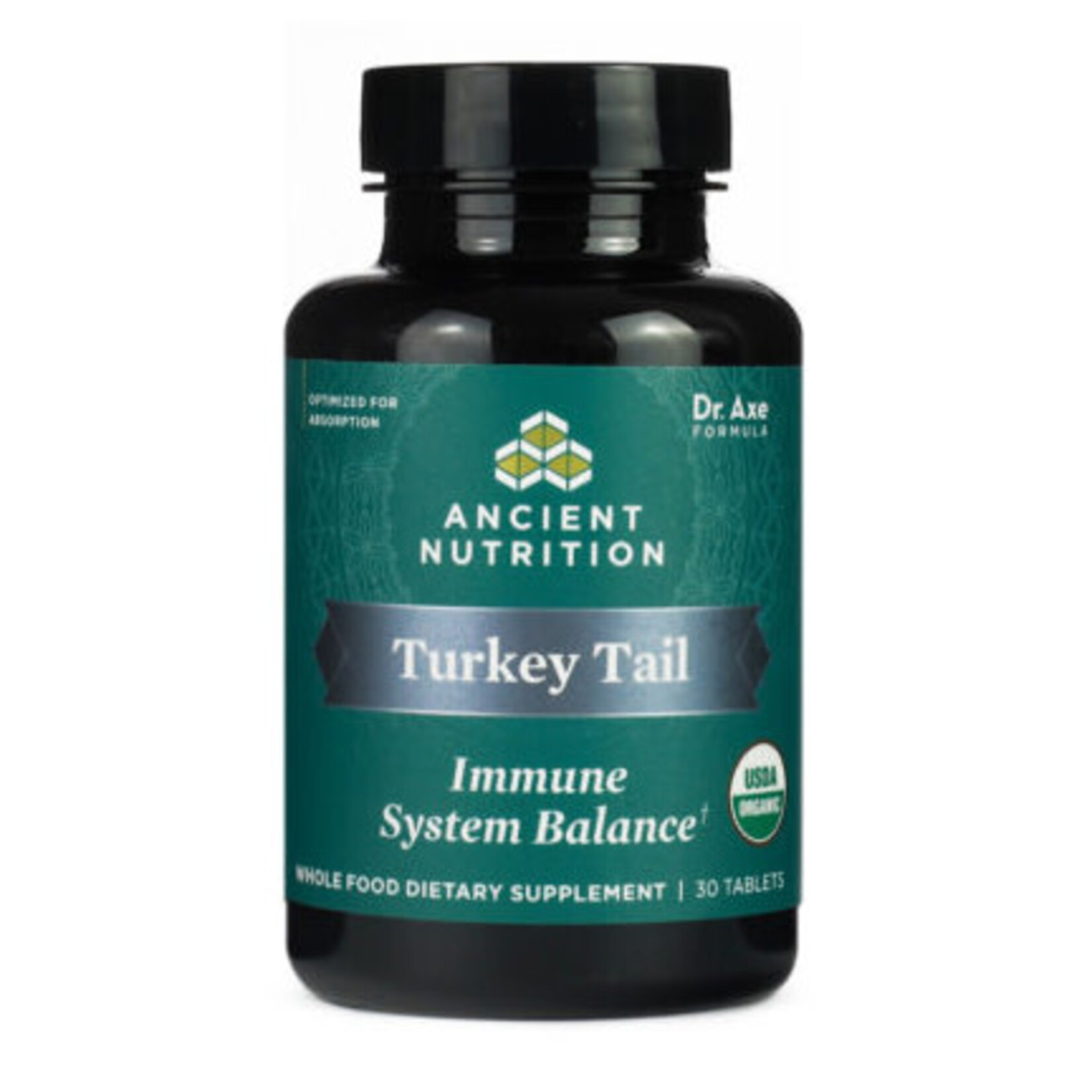 Ancient Nutrition Turkey Tail Once Daily (30tabs)  Ancient Nutrition