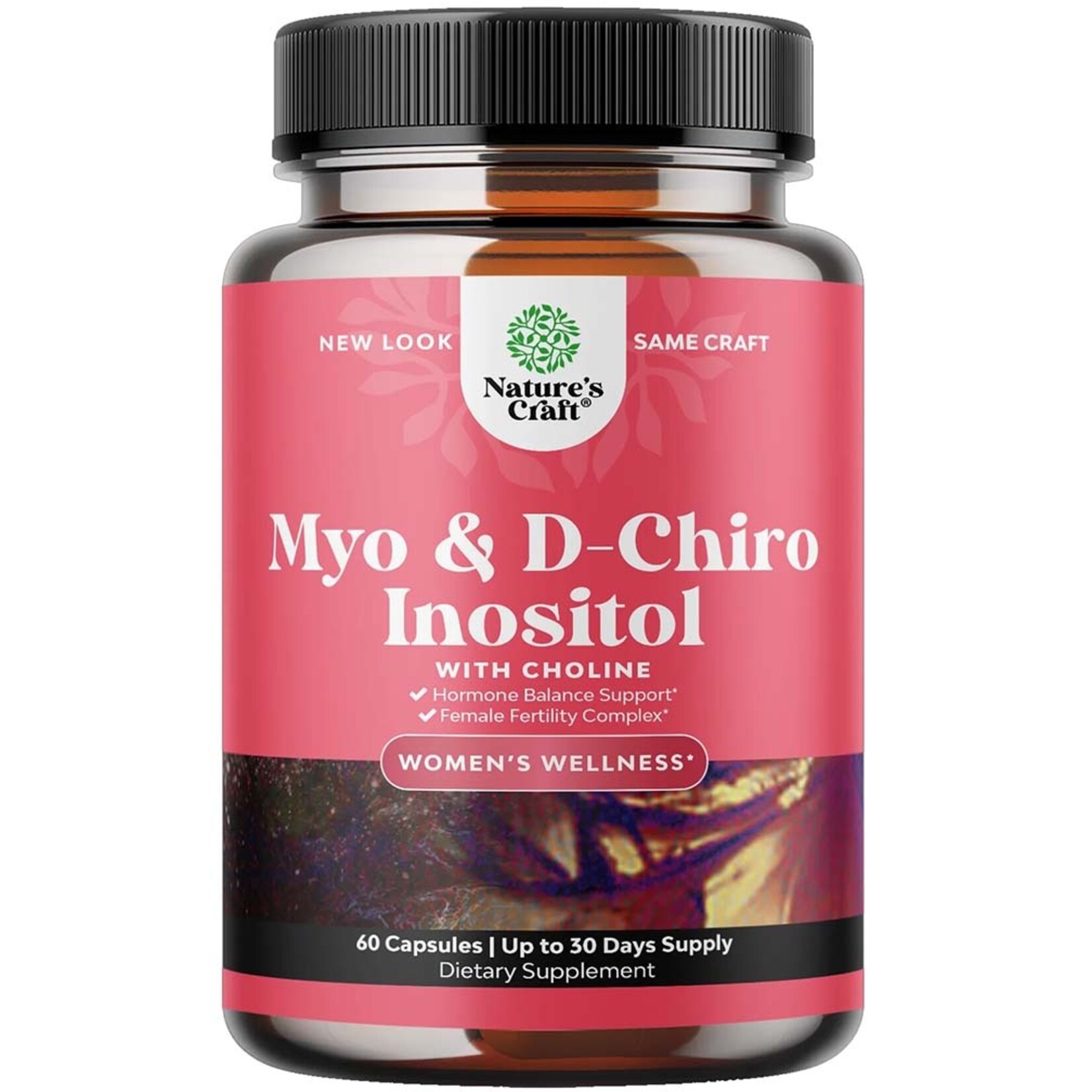 Nature's Craft Myo & D-Chiro Inositol w/Choline (60caps) Nature's Craft