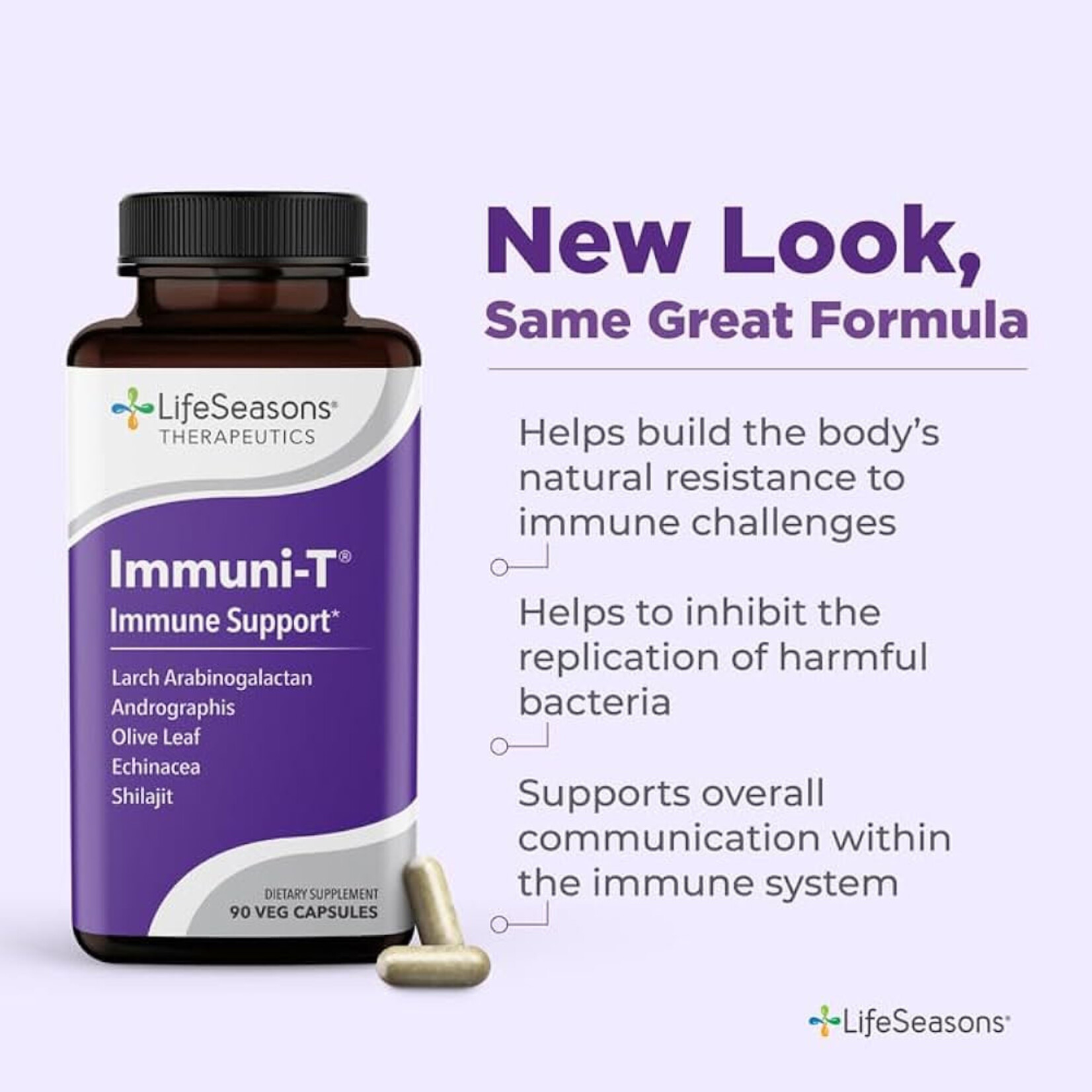 LifeSeasons Immuni-T (90vcaps) LifeSeasons