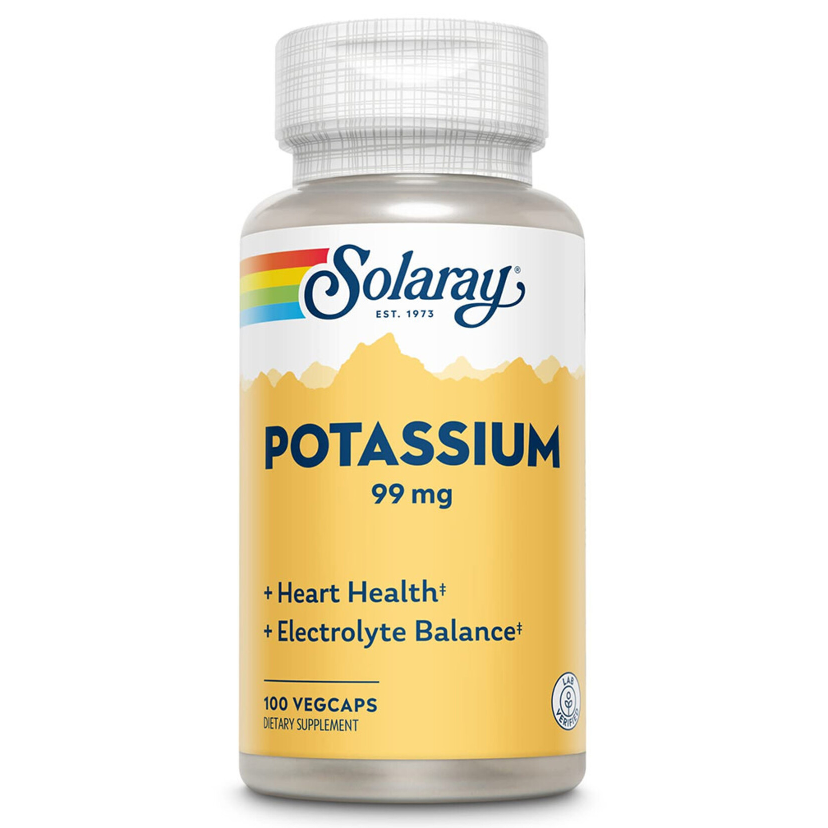 Solaray Potassium 99mg (100caps) Solaray