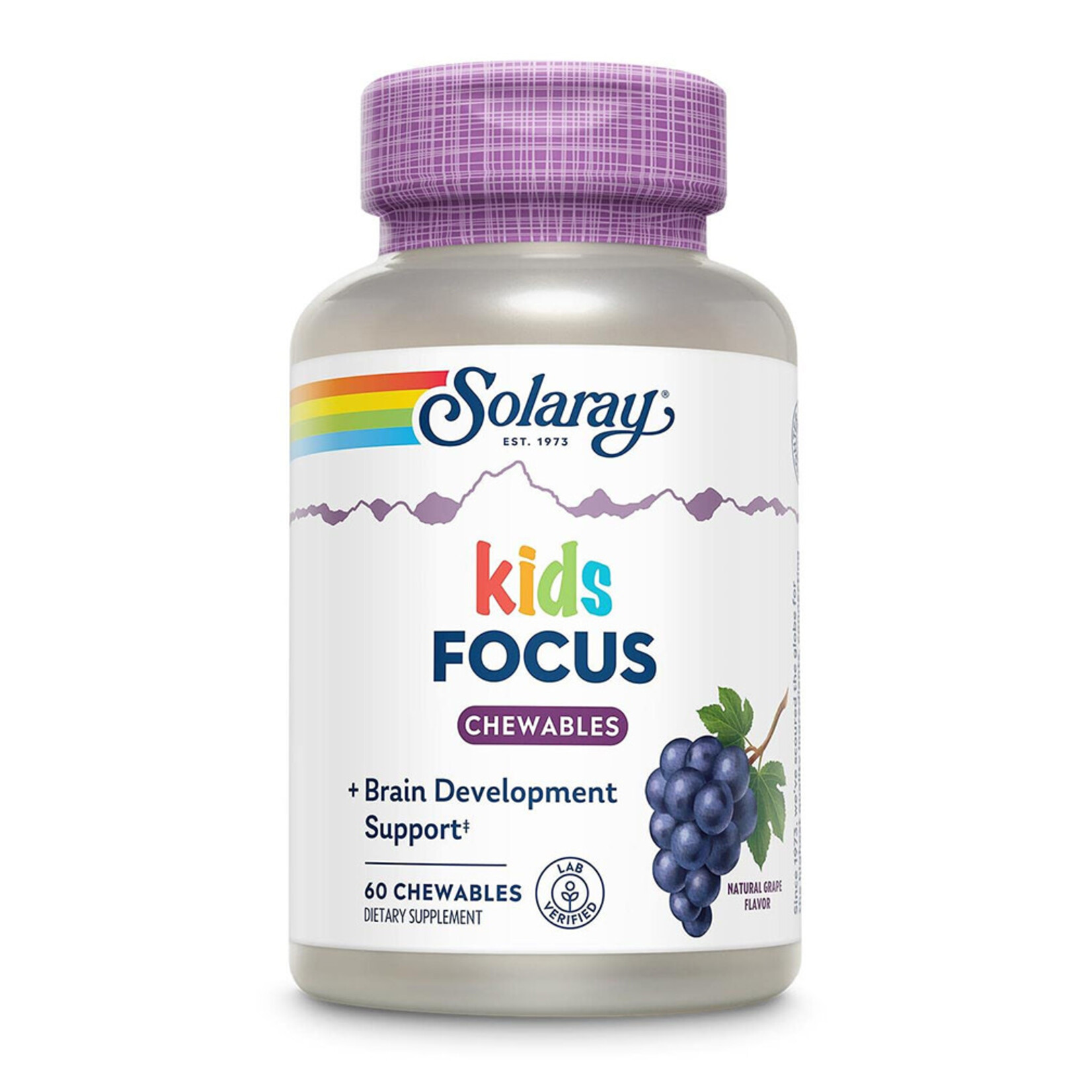 Solaray Focus For Children (60chew) Solaray