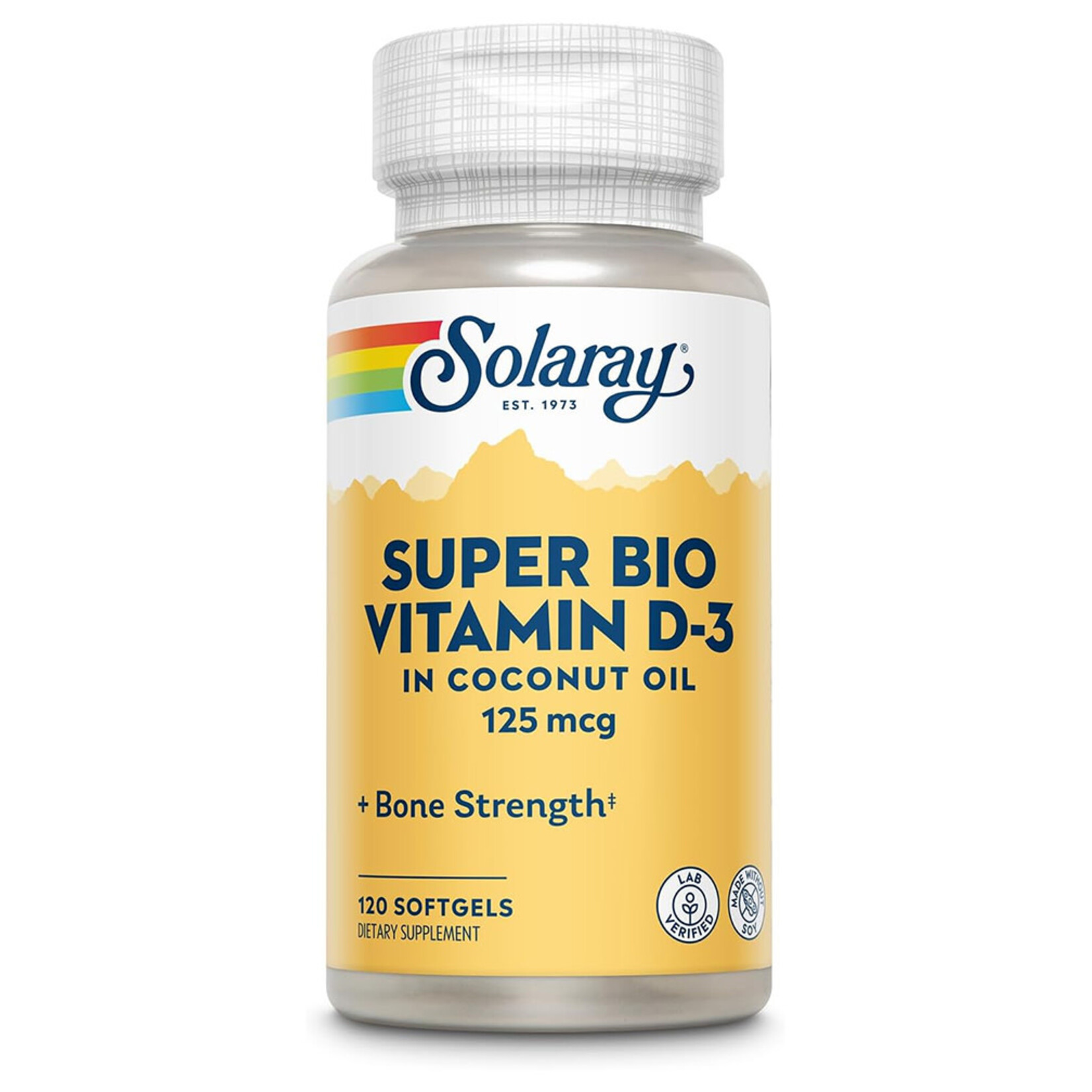 Solaray Super Bio Vitamin D-3 (120sgels) Solaray