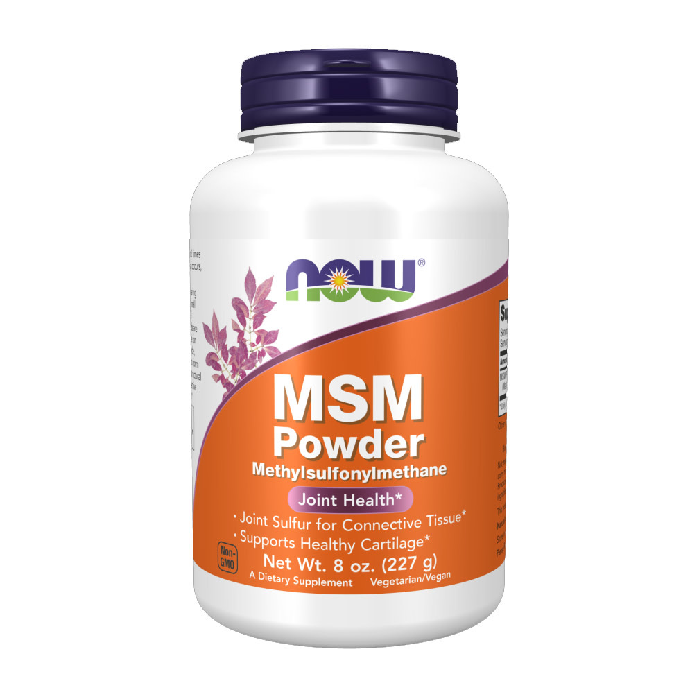 MSM Pure Powder (8oz) NOW - Nature's Discount