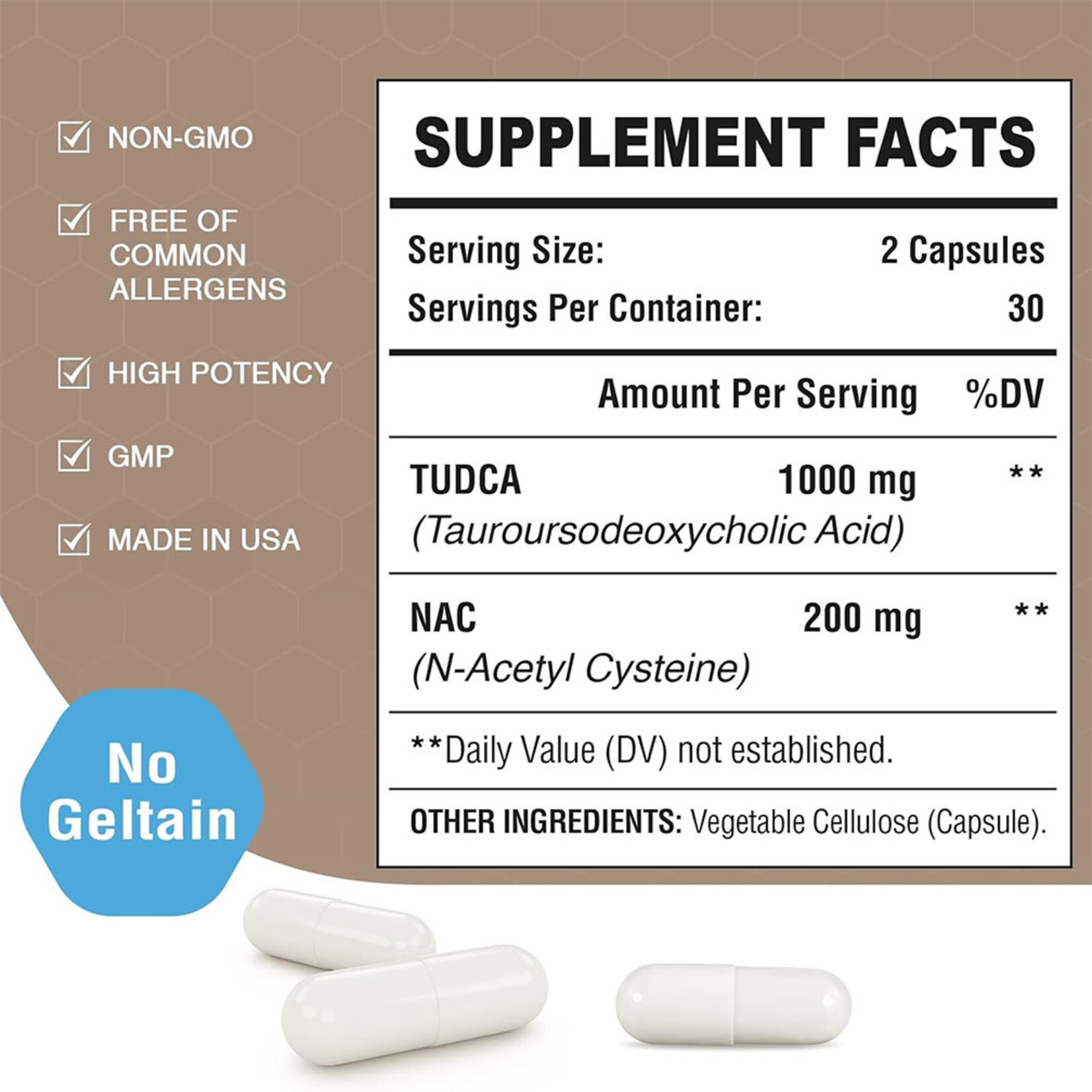 Tudca + NAC (60caps) Zingicin