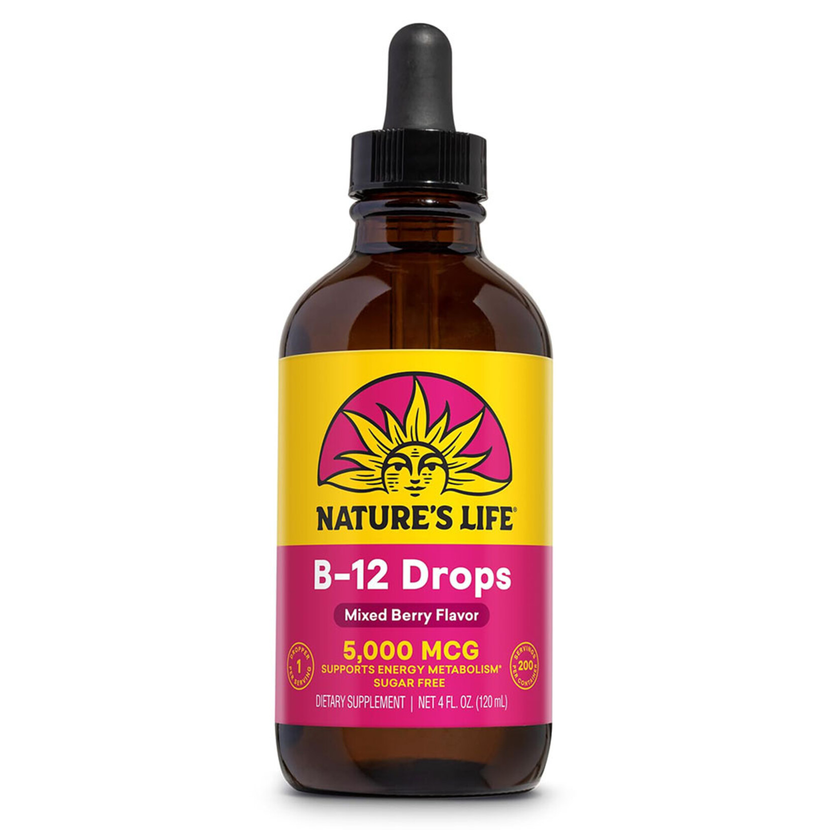 Nature's Life B-12 5000mcg Drops (2oz) Nature's Life