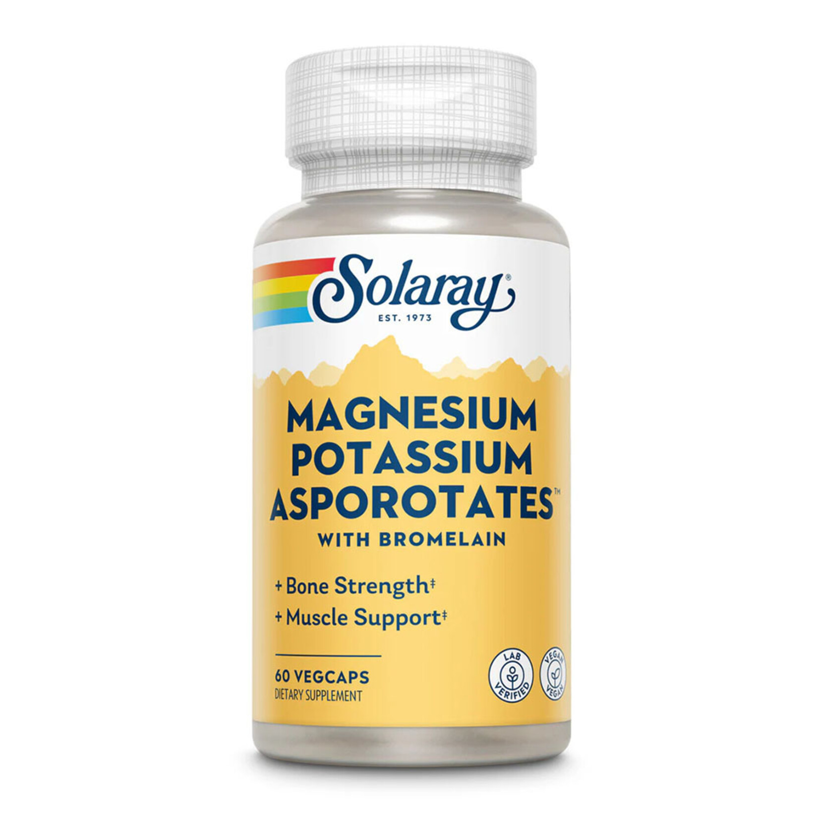 Solaray Magnesium & Potassium (60vcaps) Solaray