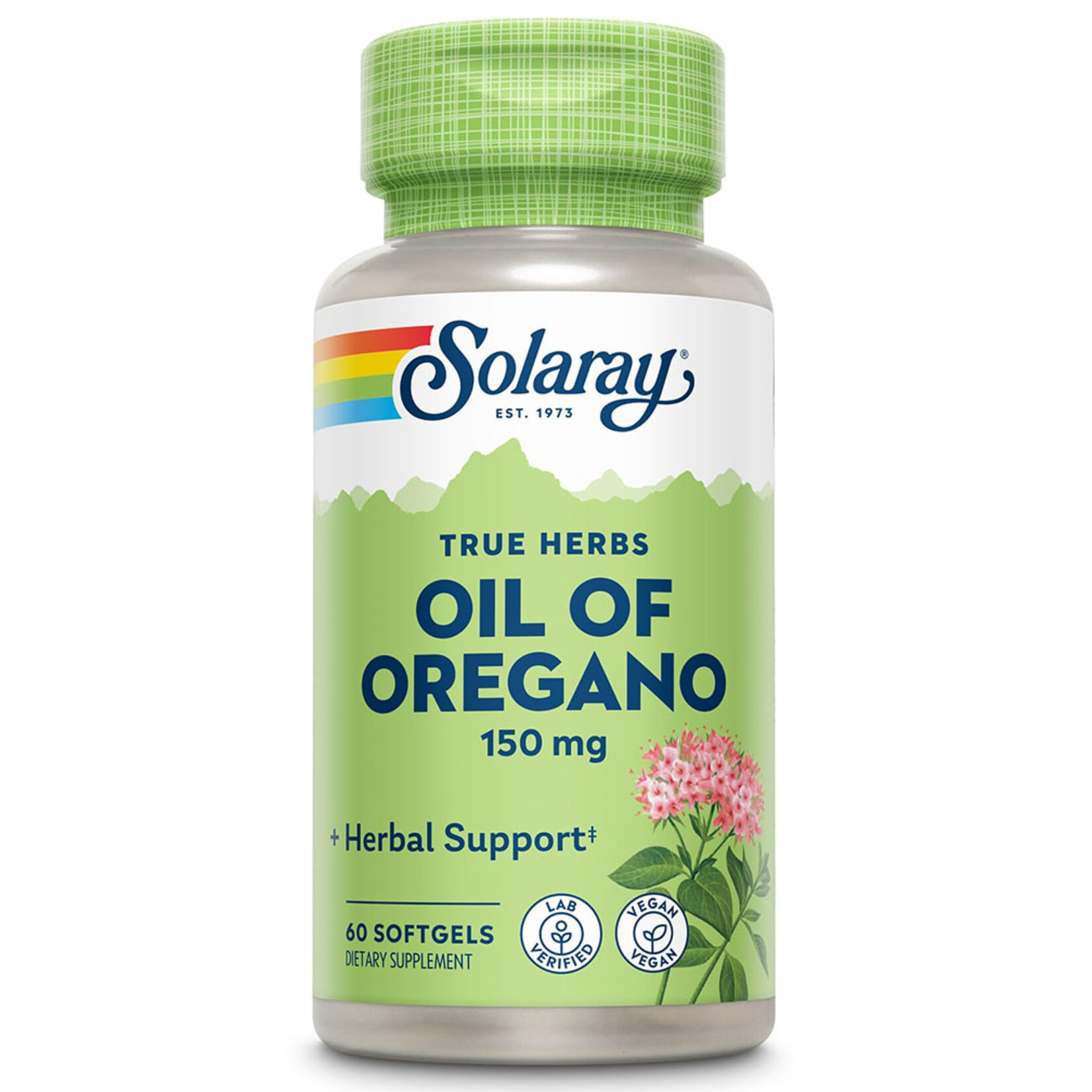 Solaray Oil Of Oregano 150mg (60sgels) Solaray