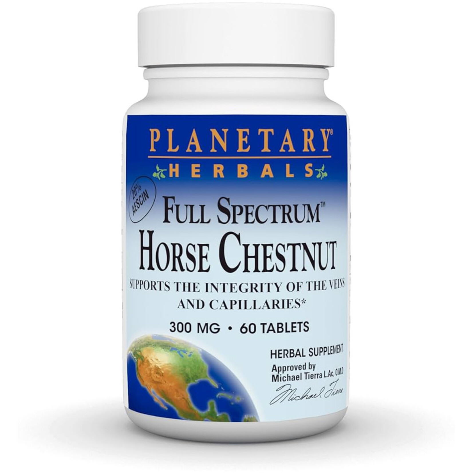 Planetary Horse Chestnut 300mg (60tabs) Planetary