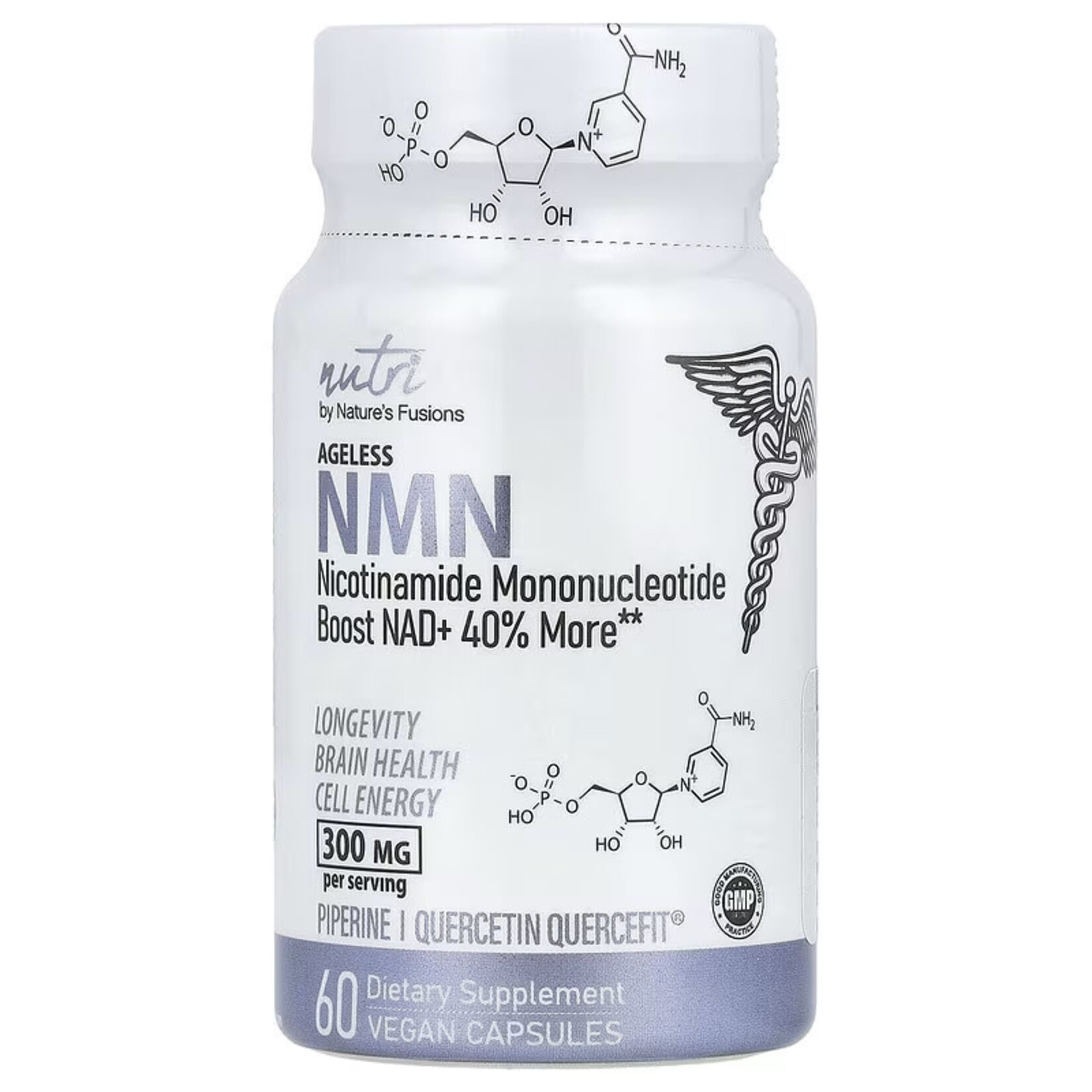 NMN 300mg (60vcaps) Nature's Fusions