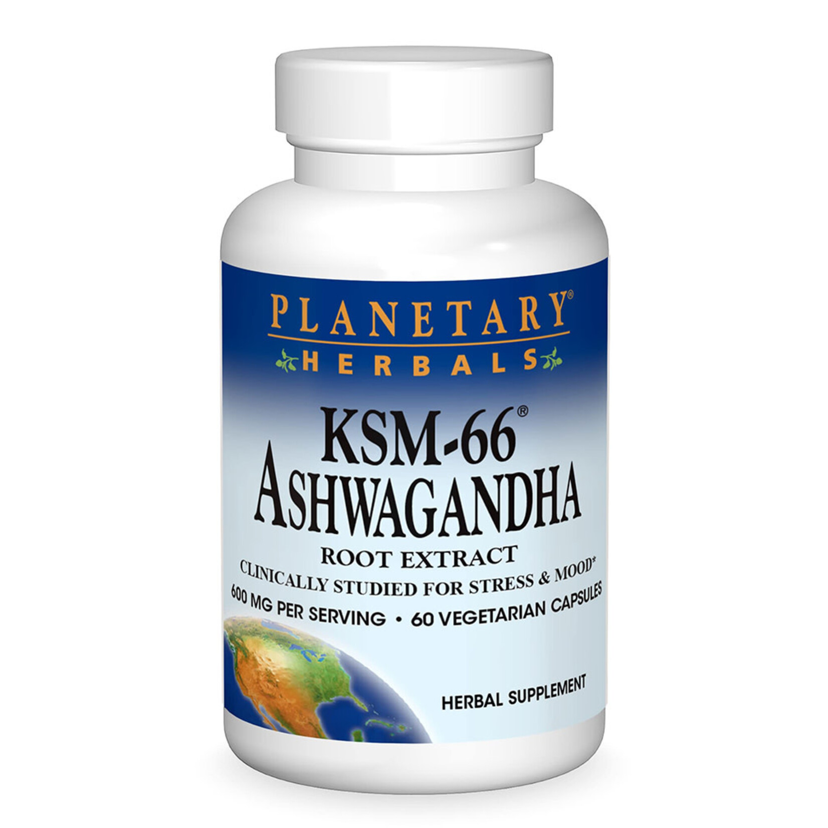 Planetary KSM-66 Ashwagandha (60vcaps) Planetary