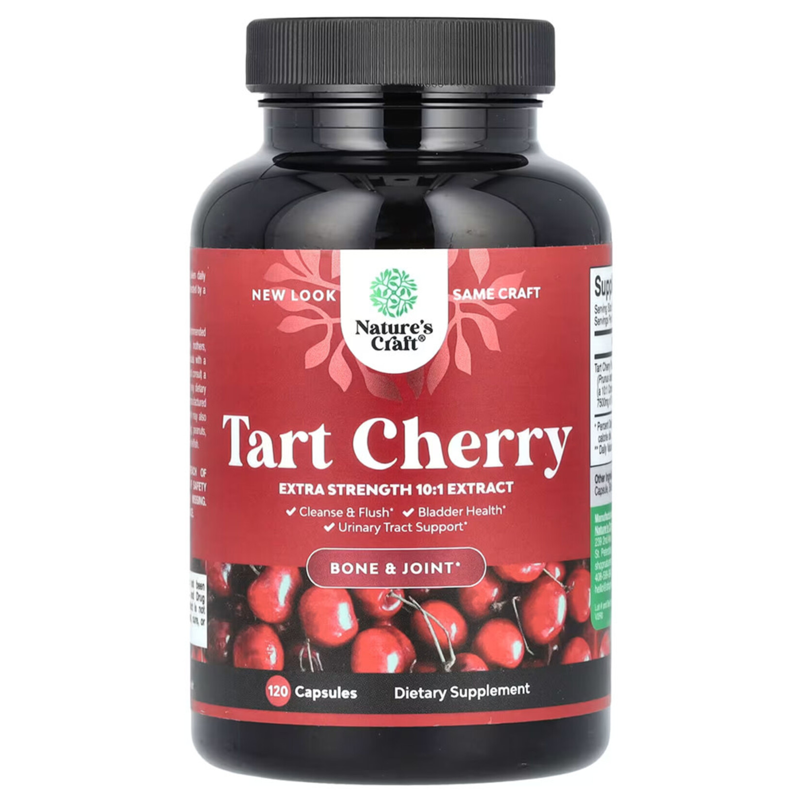 Nature's Craft Tart Cherry (120caps) Nature's Craft