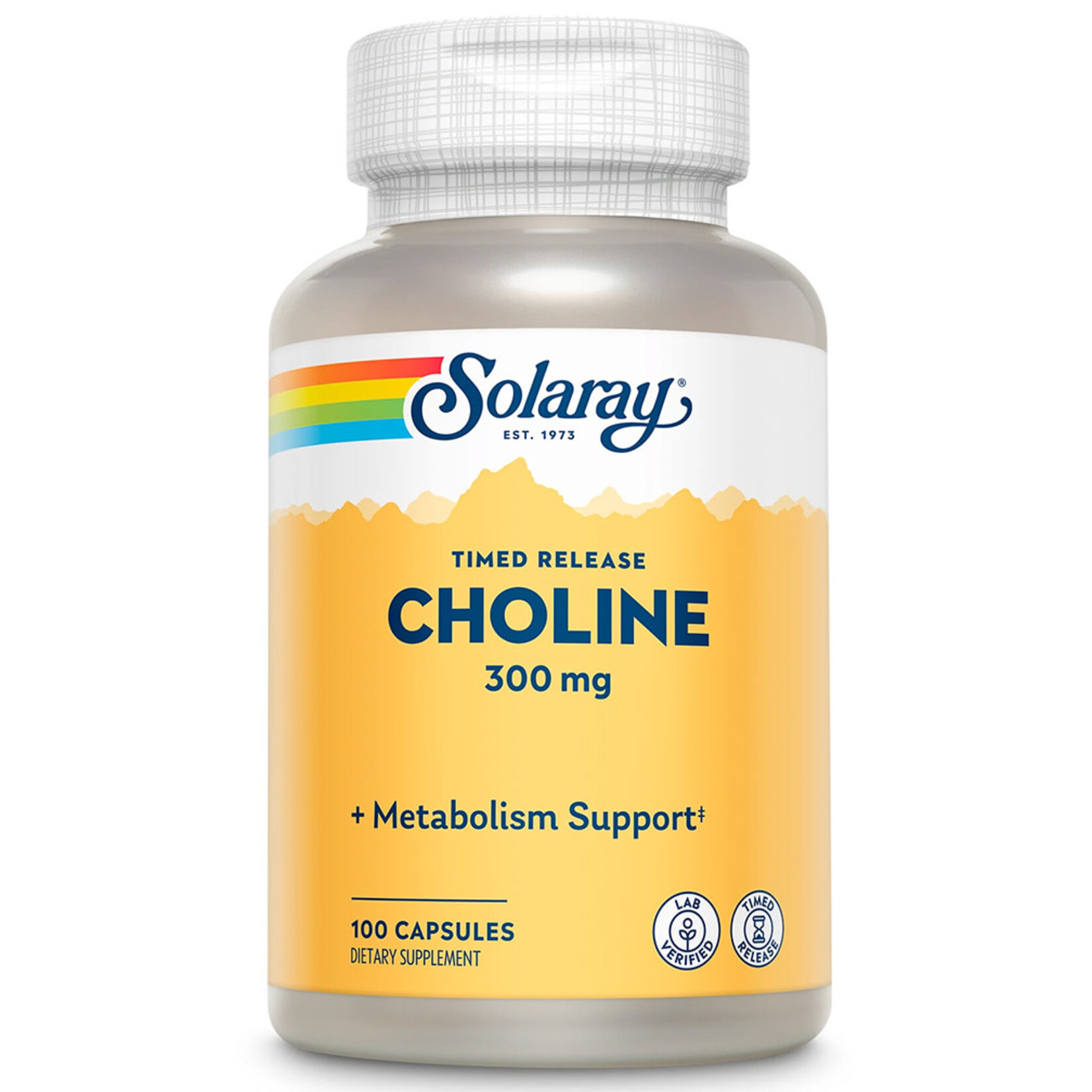 Solaray Choline 300mg (100caps) Solaray