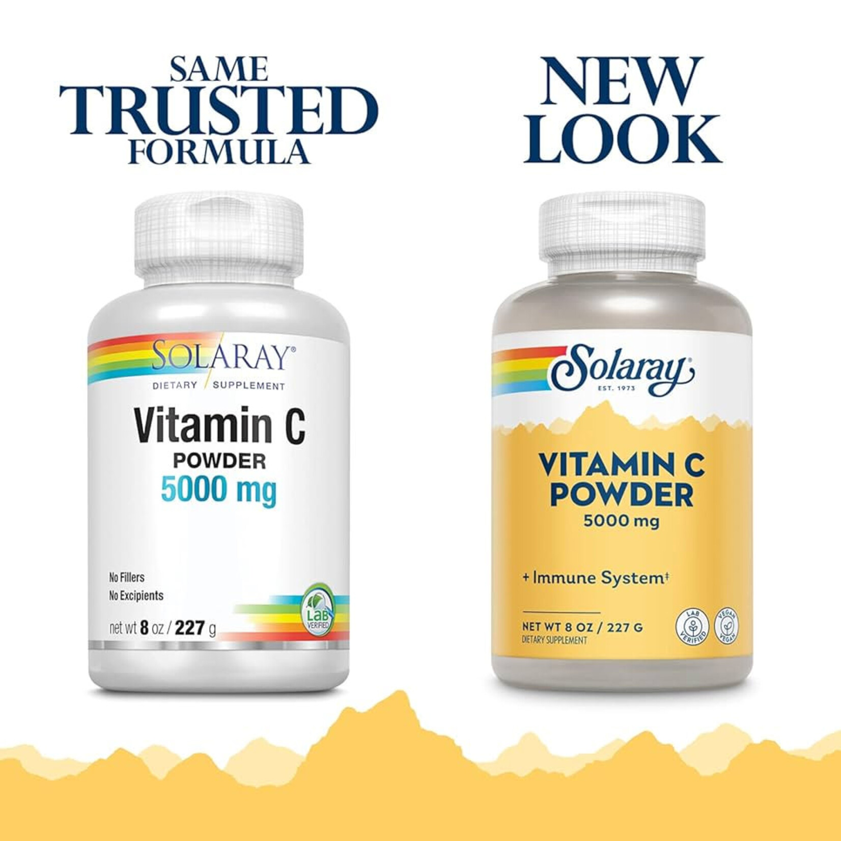 Solaray Vitamin C Powder 5000mg (8oz) Solaray