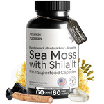 Atlantic Naturals Sea Moss w/Shilajit 5 in 1 Superfood (60vcaps) Atlantic Naturals