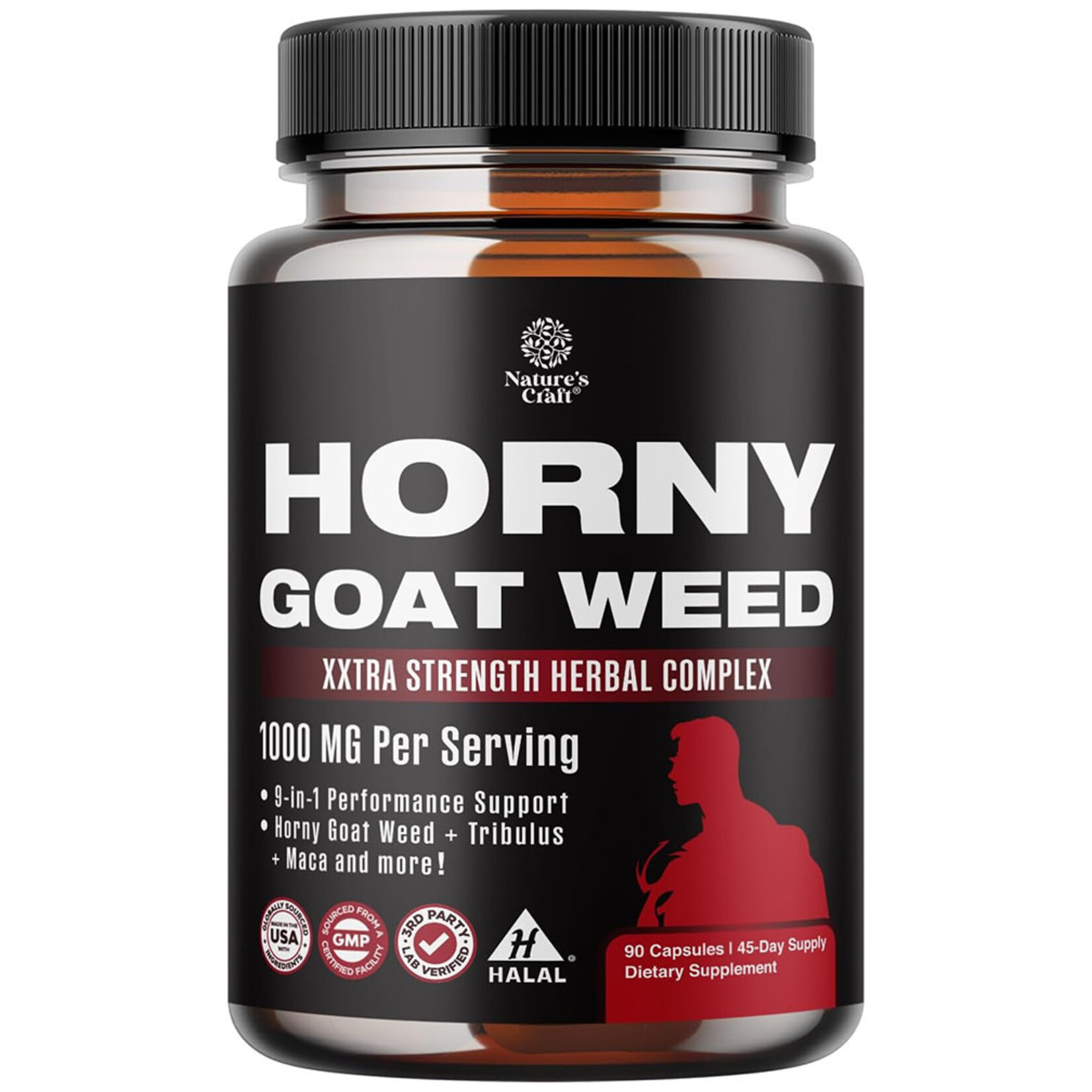 Nature's Craft Horny Goat Weed (90caps) Nature's Craft