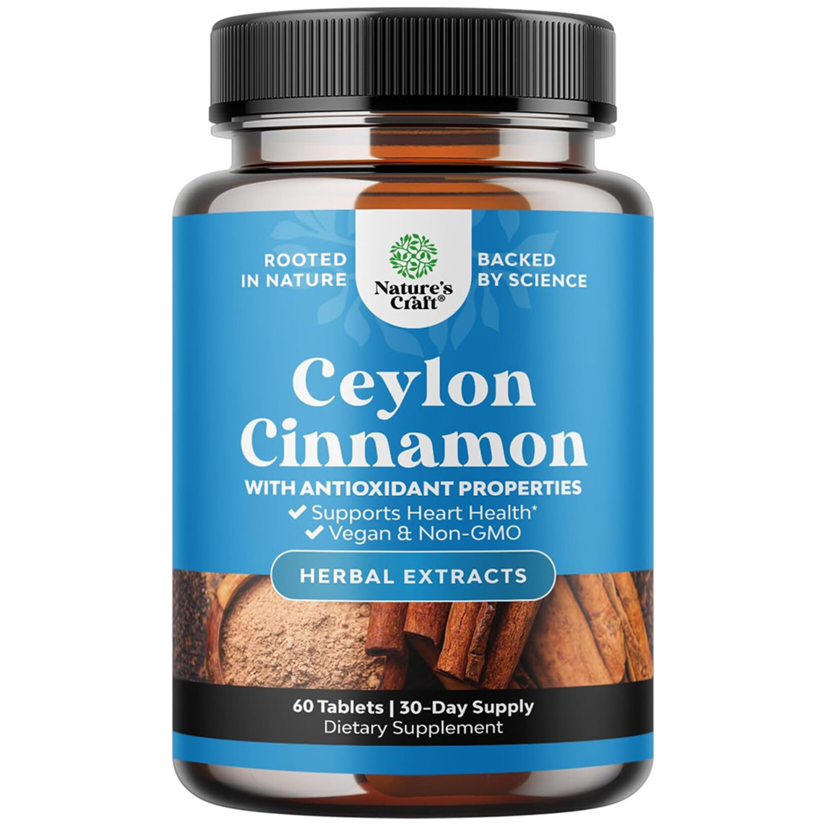 Nature's Craft Ceylon Cinnamon (60tabs) Nature's Craft