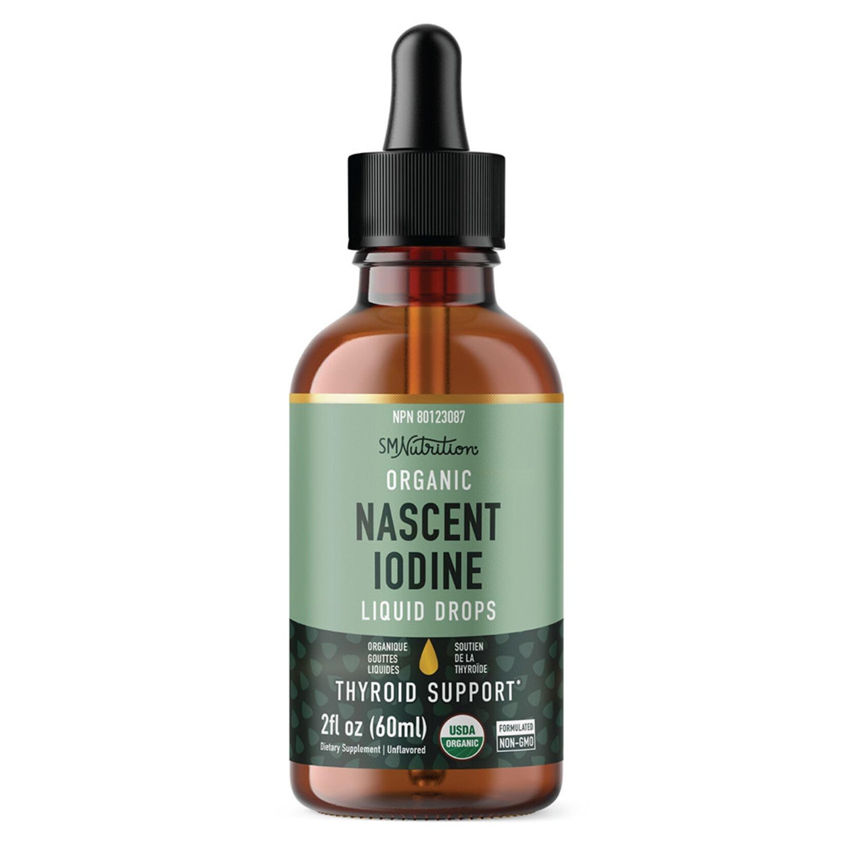 SMNutrition Organic Nascent Iodine Drops (2oz) SMNutrition