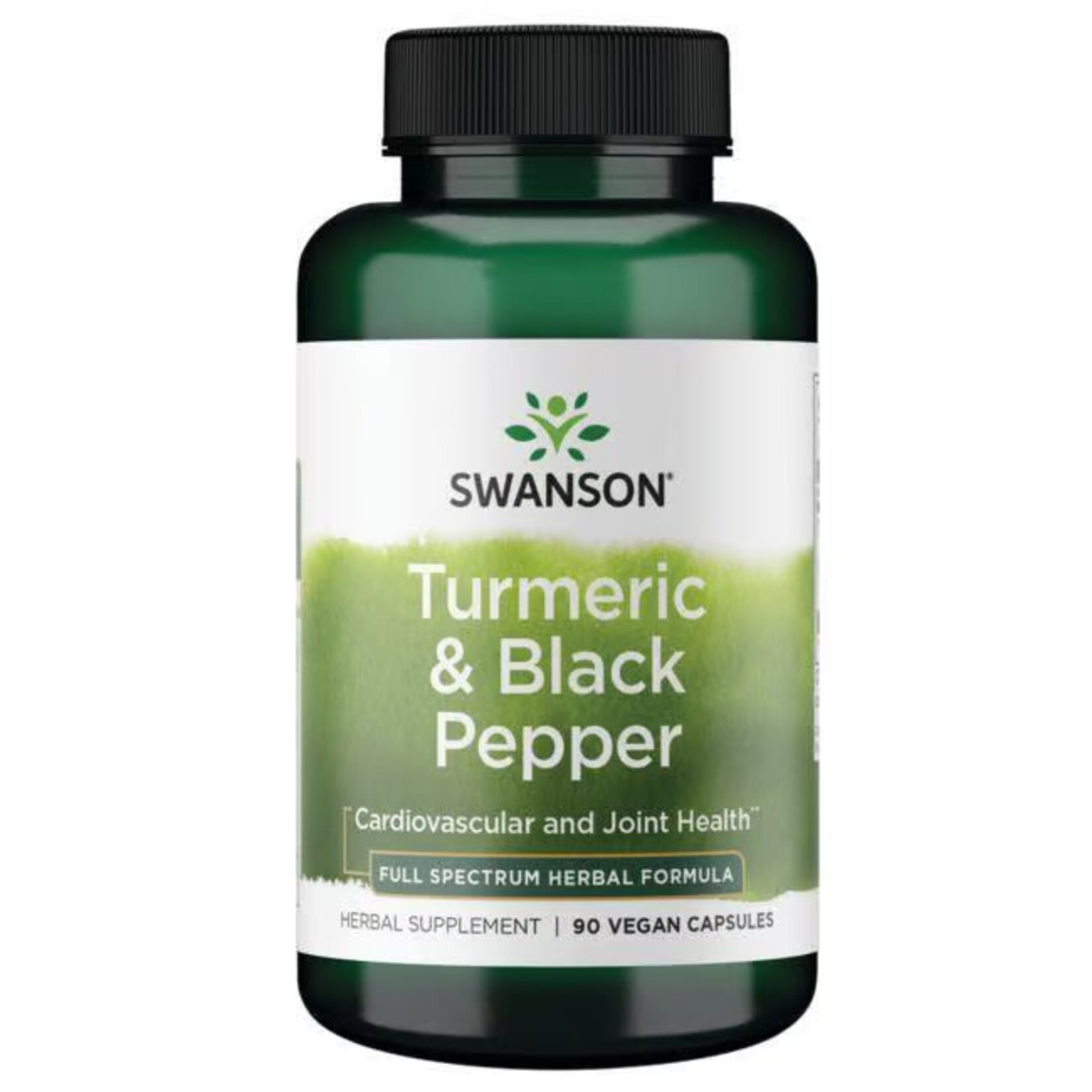 Swanson Turmeric & Black Pepper (90vcaps) Swanson