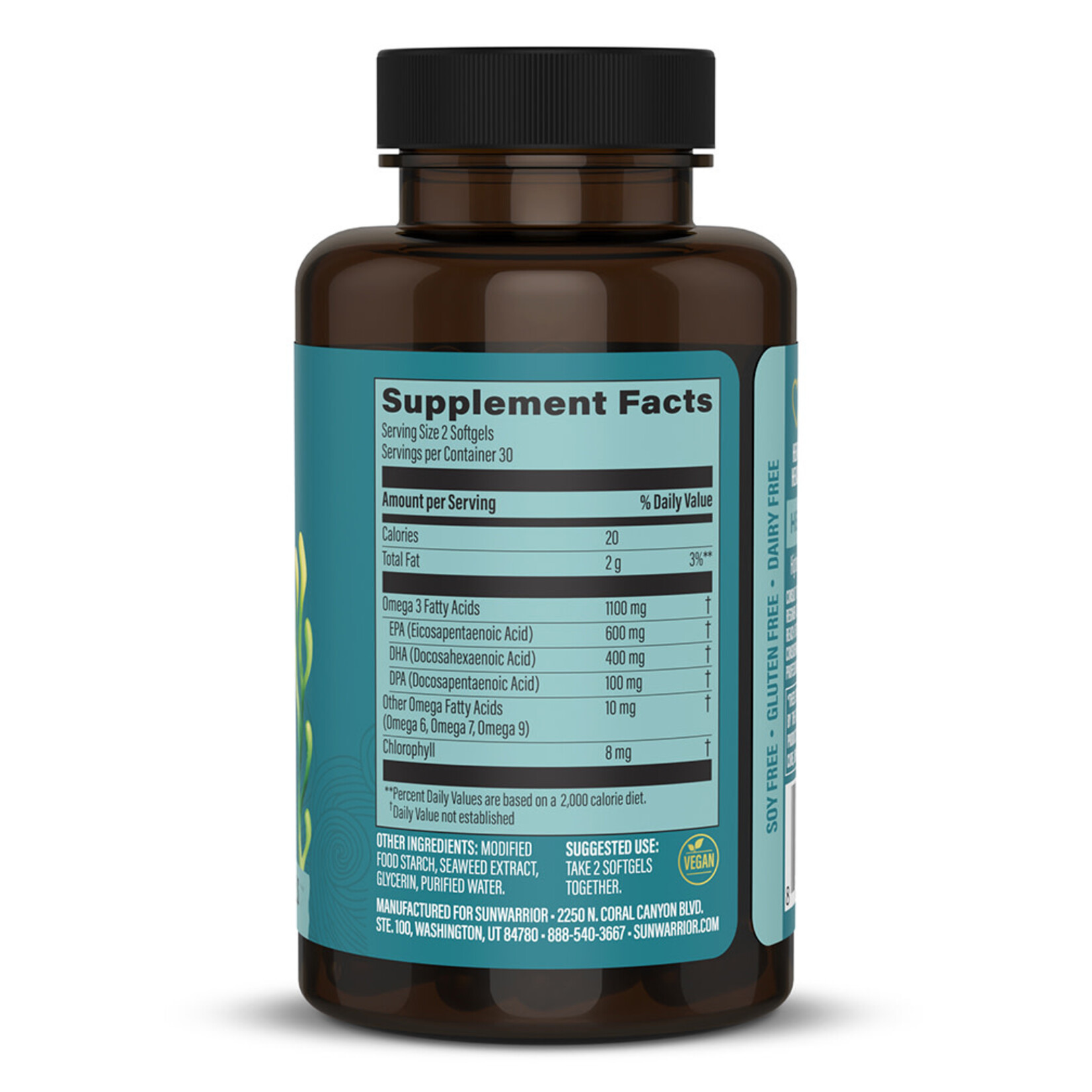 Sunwarrior Omega 3 Vegan DHA+EPA (60vsgels) Sunwarrior