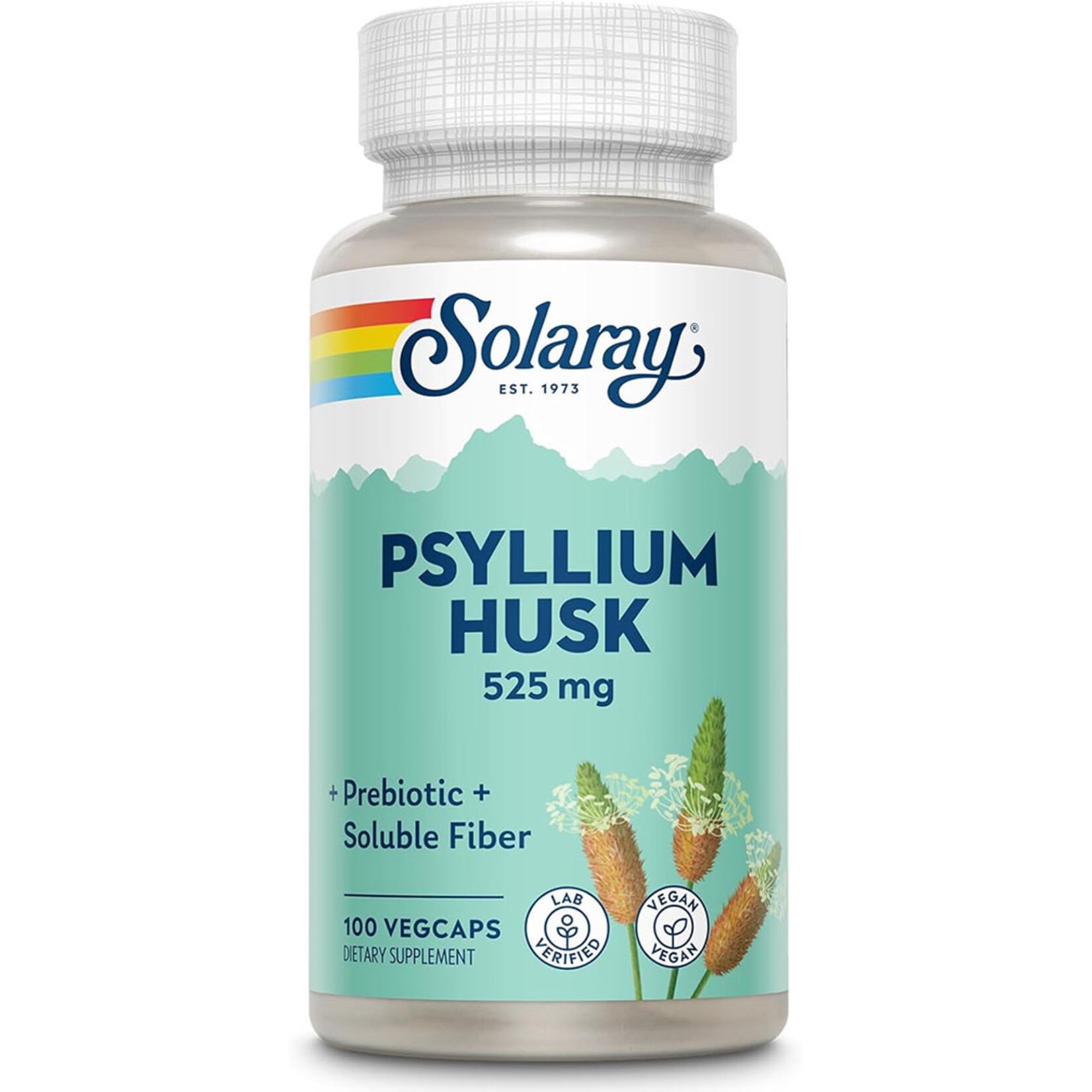 Solaray Psyllium Husk 525mg (100caps) Solaray