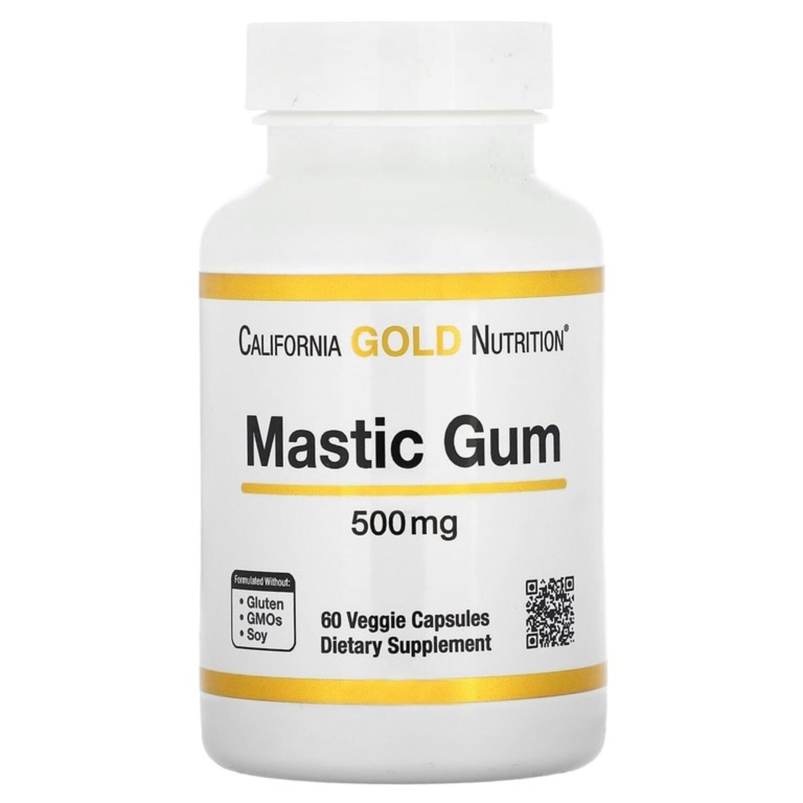California Gold Nutrition Mastic Gum 500mg (60vcaps) California Gold Nutrition